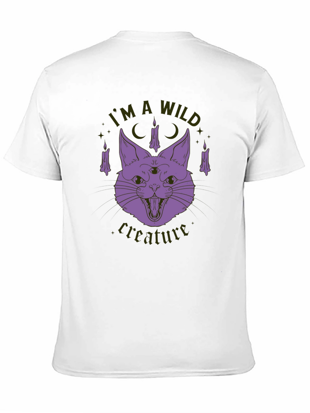 Wild Creature Cat Graphic Tee