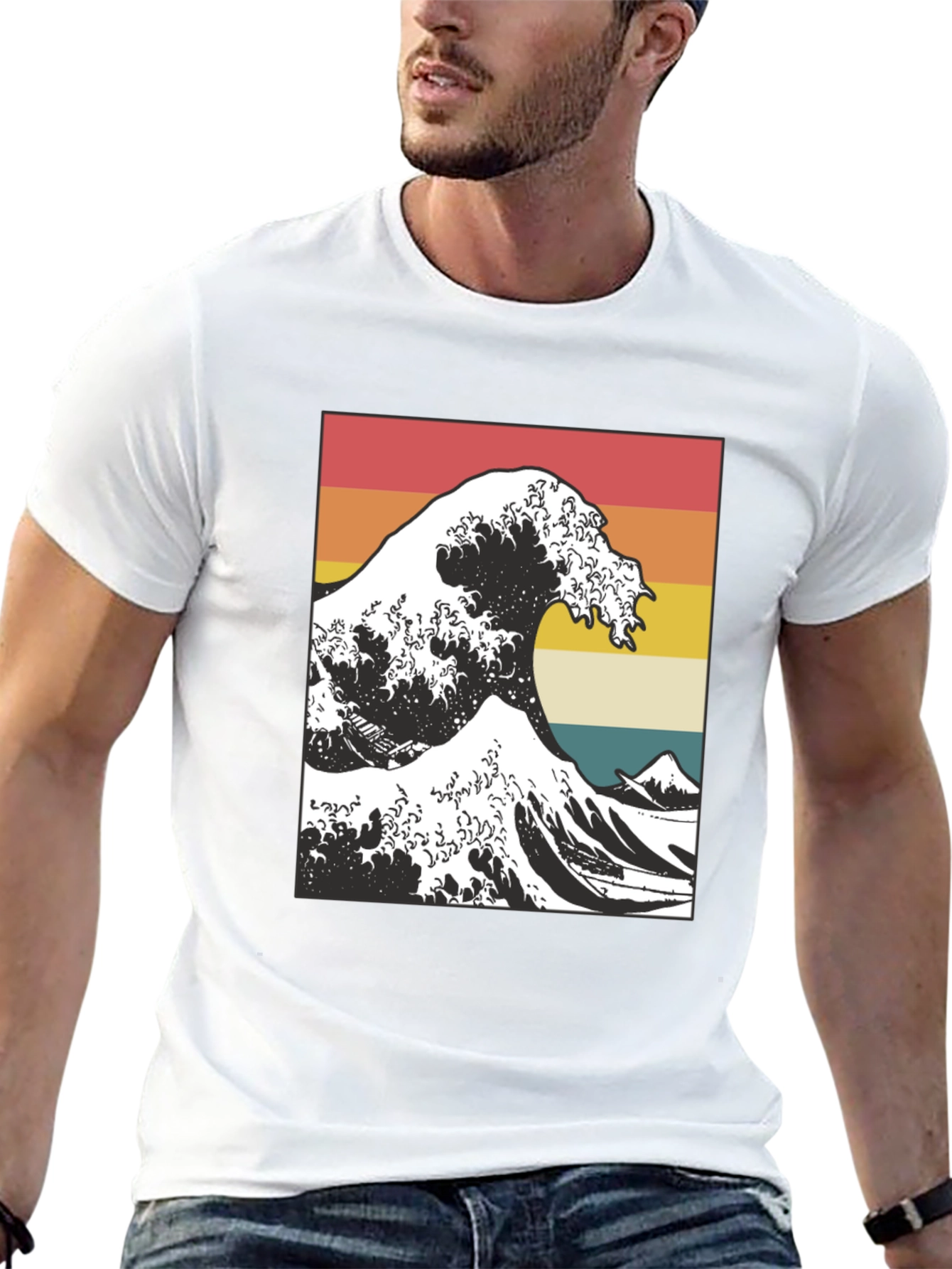 Retro Wave Graphic Tee