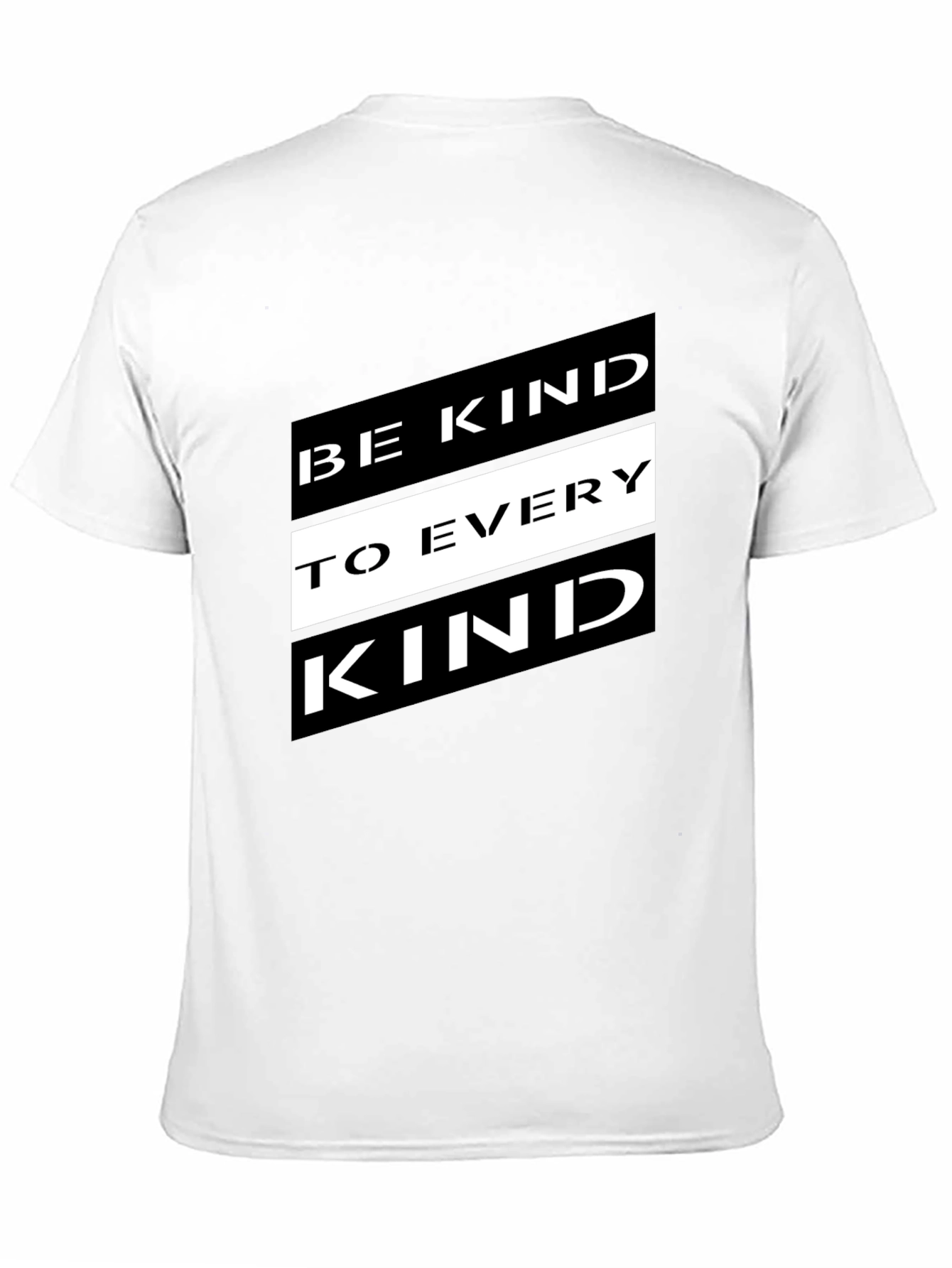 Be Kind to Every Kind Black Graphic Tee
