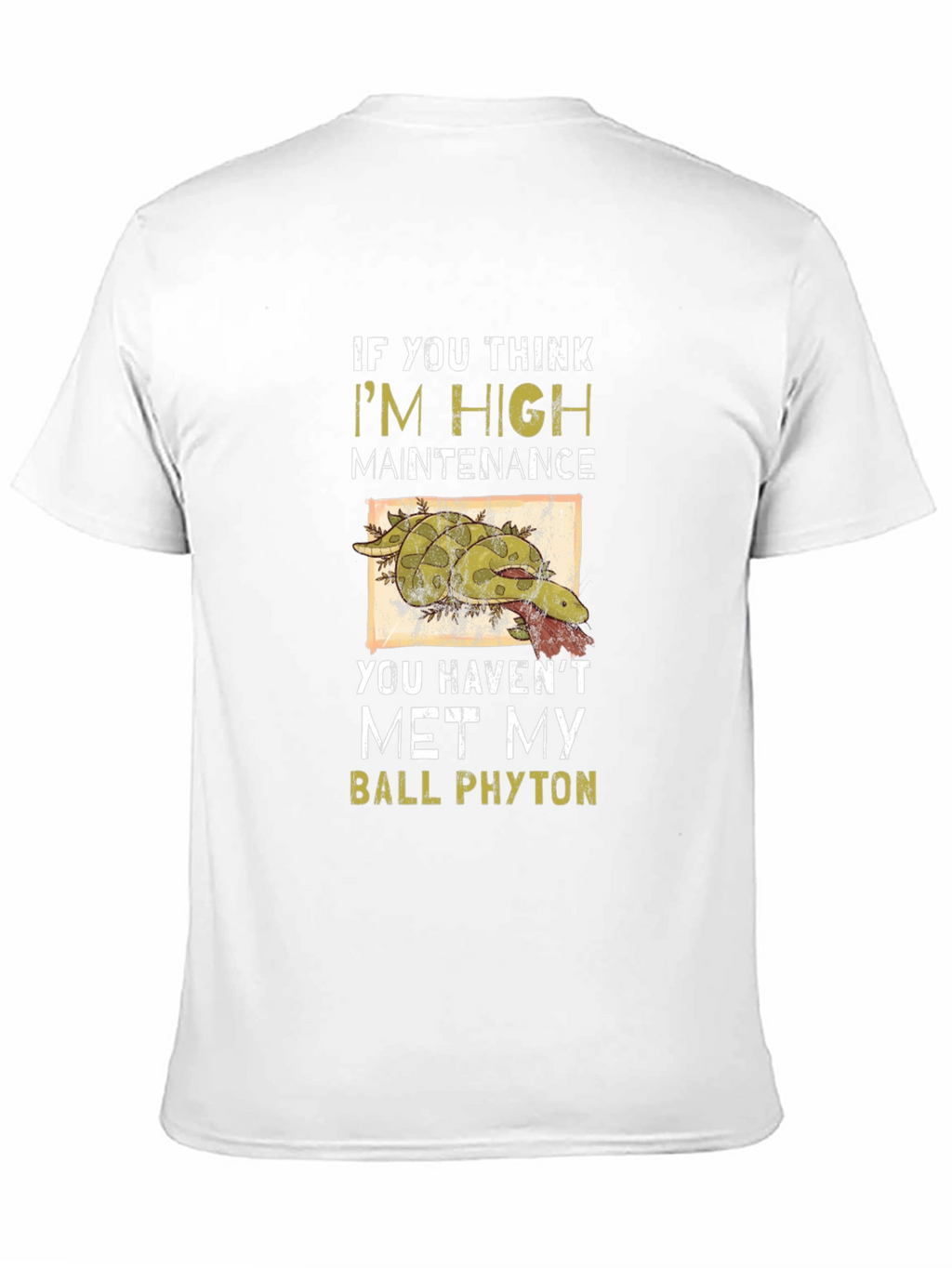 High Maintenance Ball Python Graphic Tee
