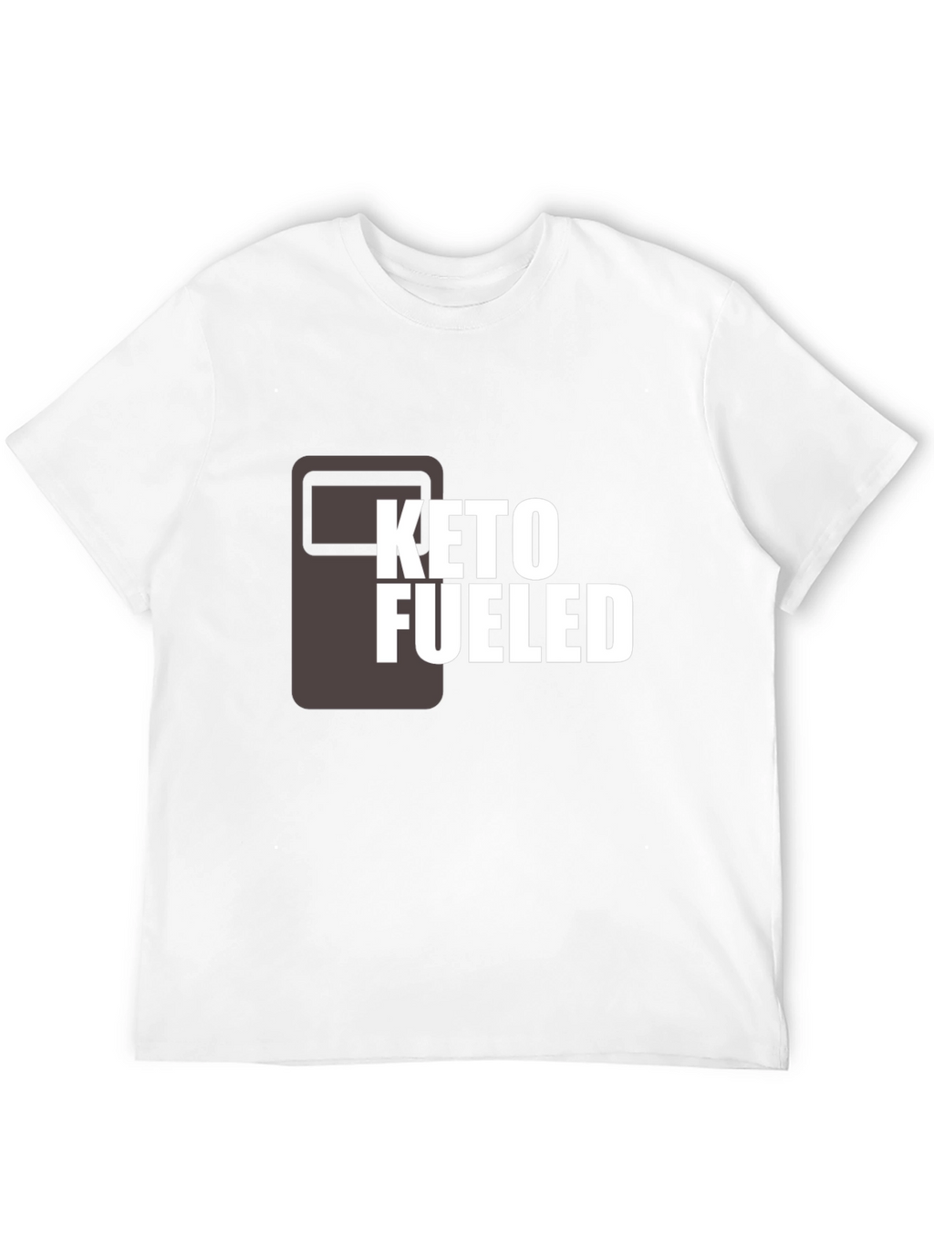 Keto Fueled Graphic T-Shirt - Black Cotton Tee