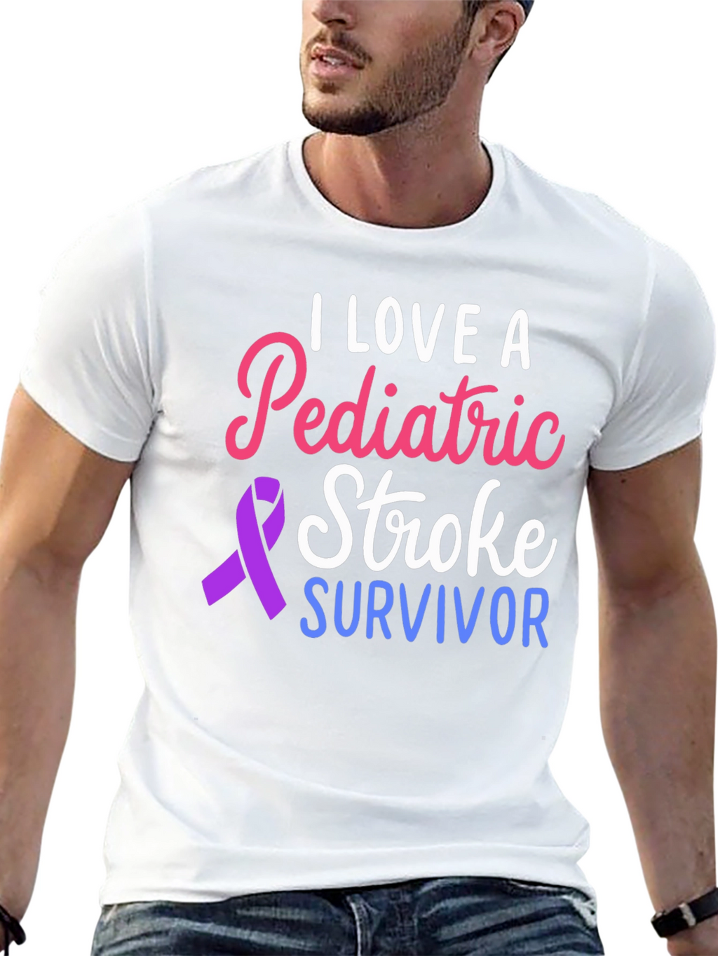 Pediatric Stroke Survivor T-Shirt - Awareness Tee
