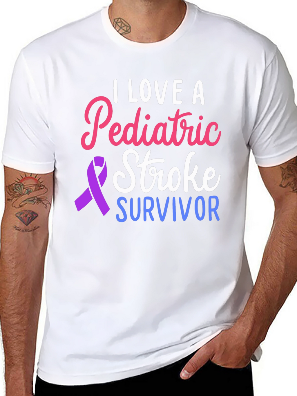 Pediatric Stroke Survivor T-Shirt - Awareness Tee