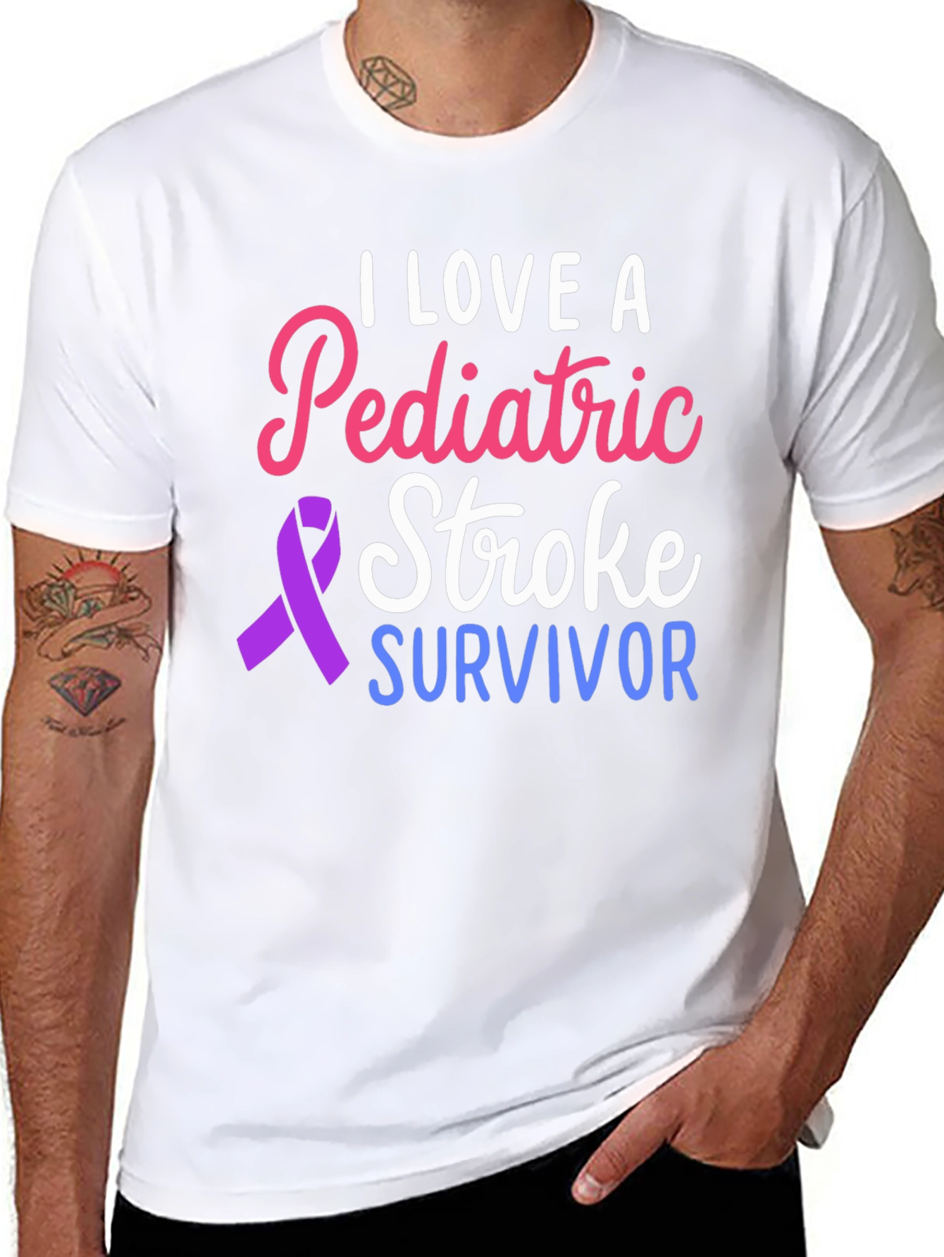Pediatric Stroke Survivor T-Shirt - Awareness Tee