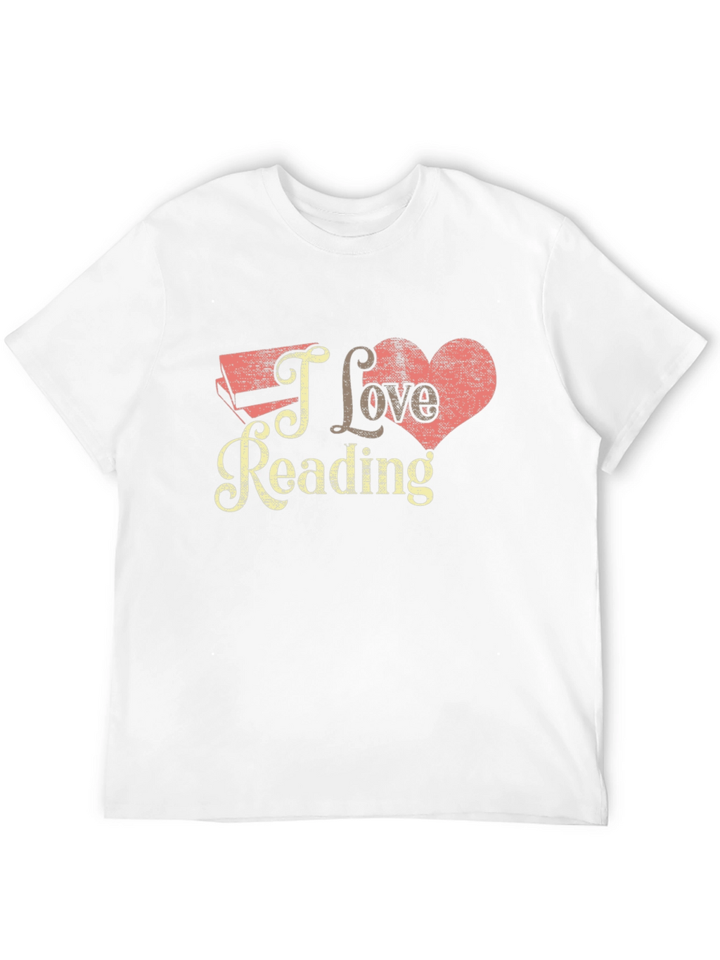 I Love Reading Black T-Shirt - Book Lover Tee