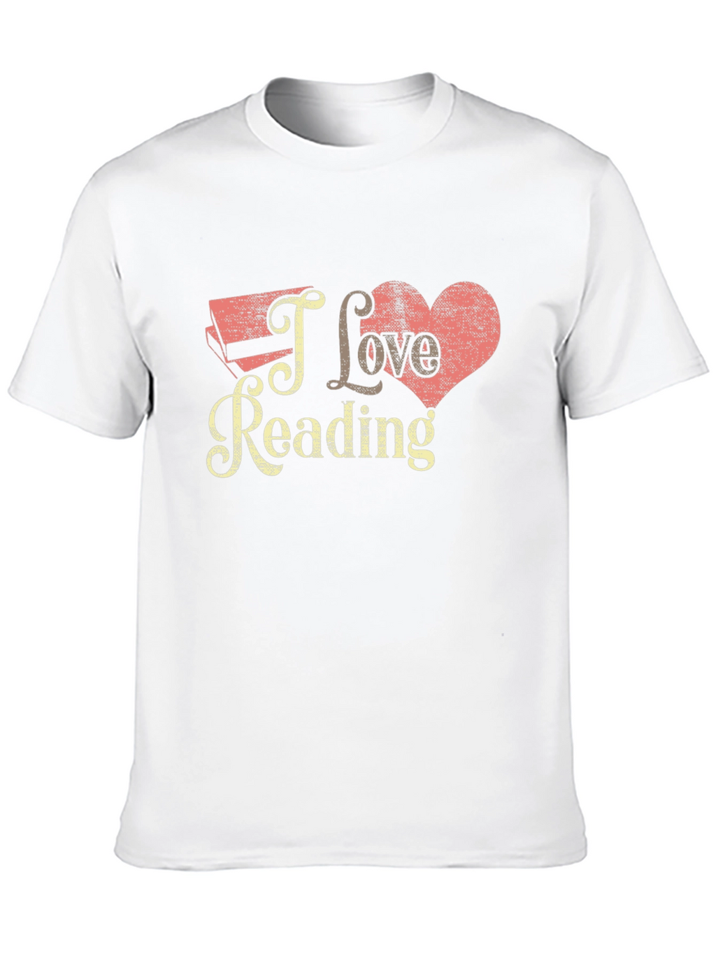 I Love Reading Black T-Shirt - Book Lover Tee