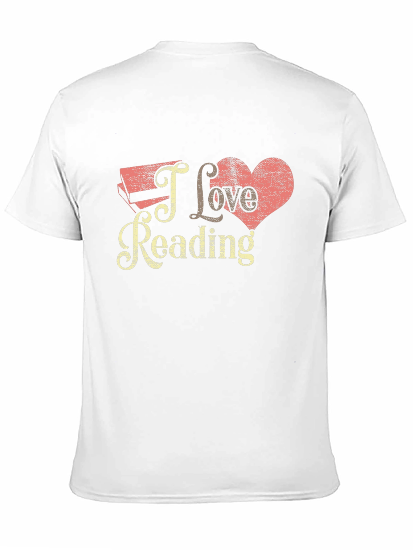 I Love Reading Black T-Shirt - Book Lover Tee