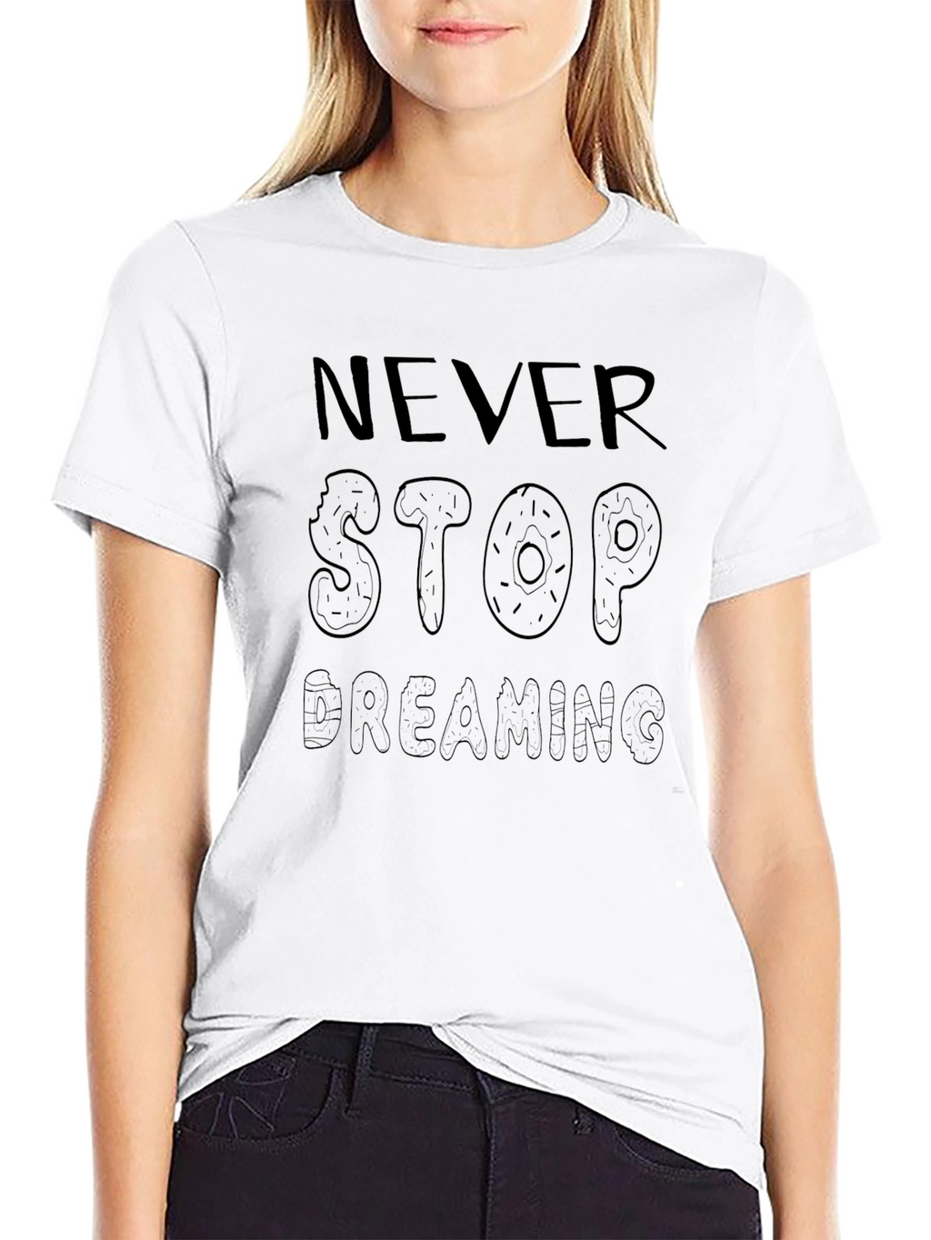 Never Stop Dreaming Donut T-Shirt