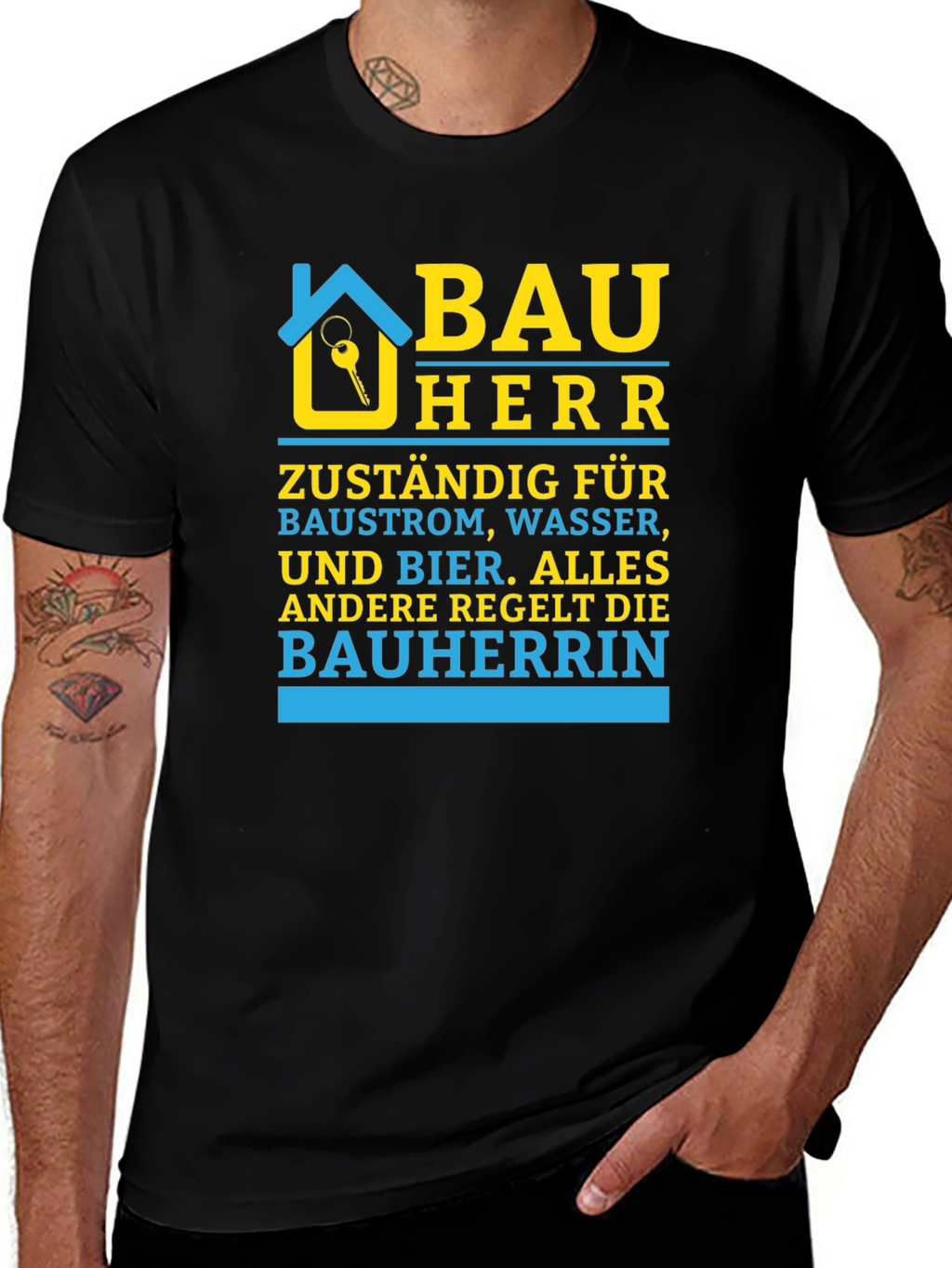Bauherr T-Shirt - Construction Boss Tee