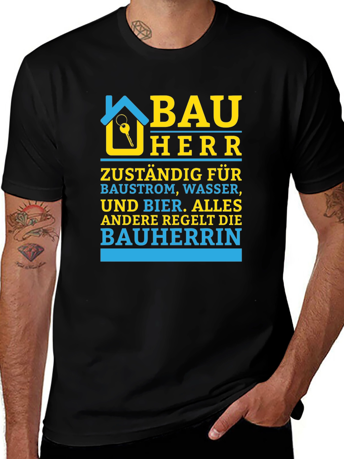 Bauherr T-Shirt - Construction Boss Tee
