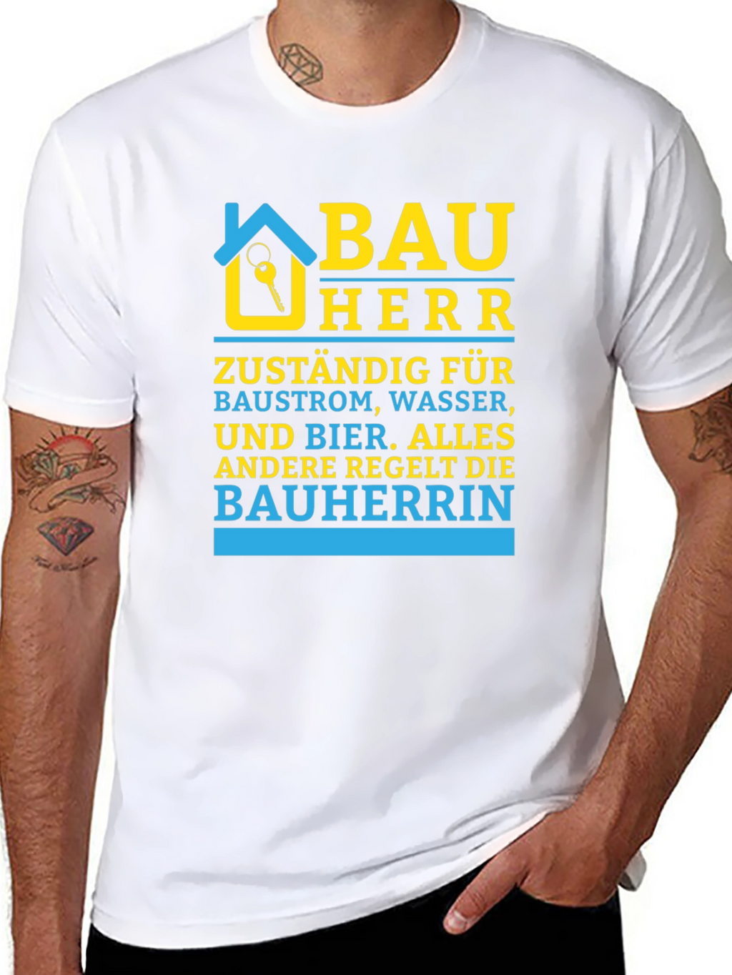 Bauherr T-Shirt - Construction Boss Tee