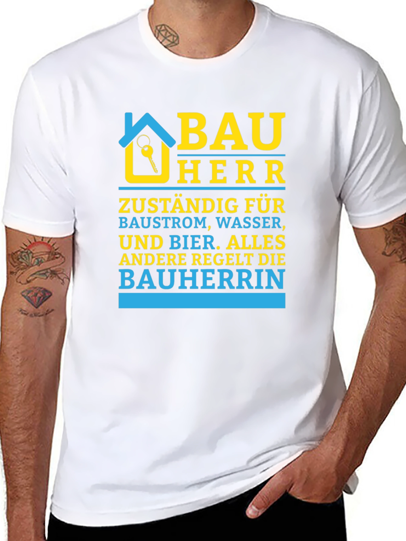 Bauherr T-Shirt - Construction Boss Tee