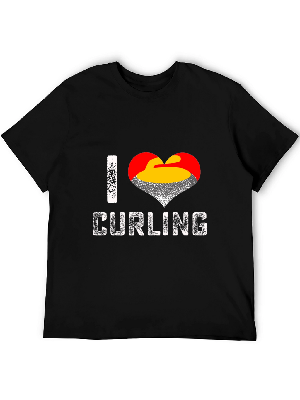 I Love Curling T-Shirt