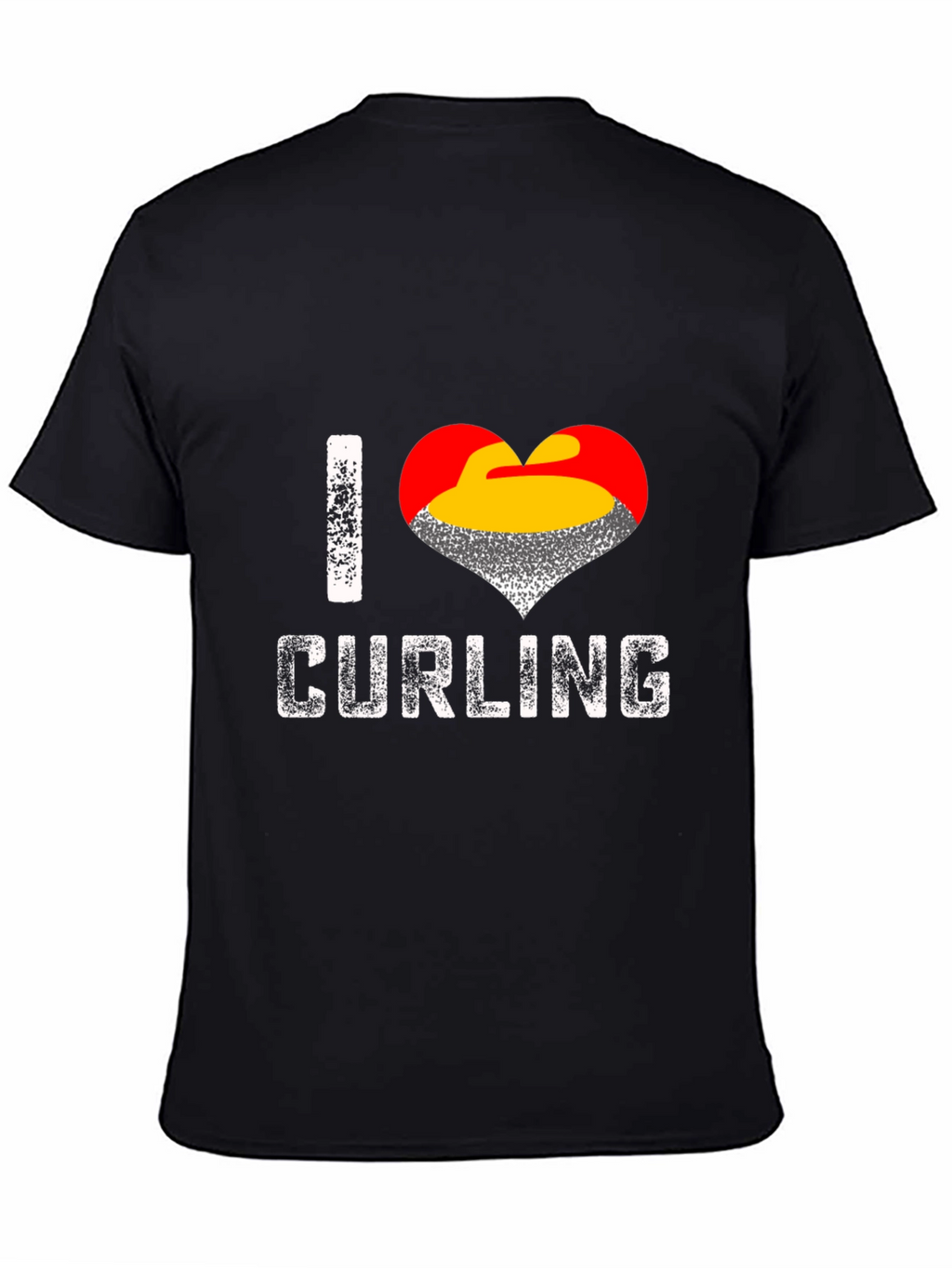 I Love Curling T-Shirt