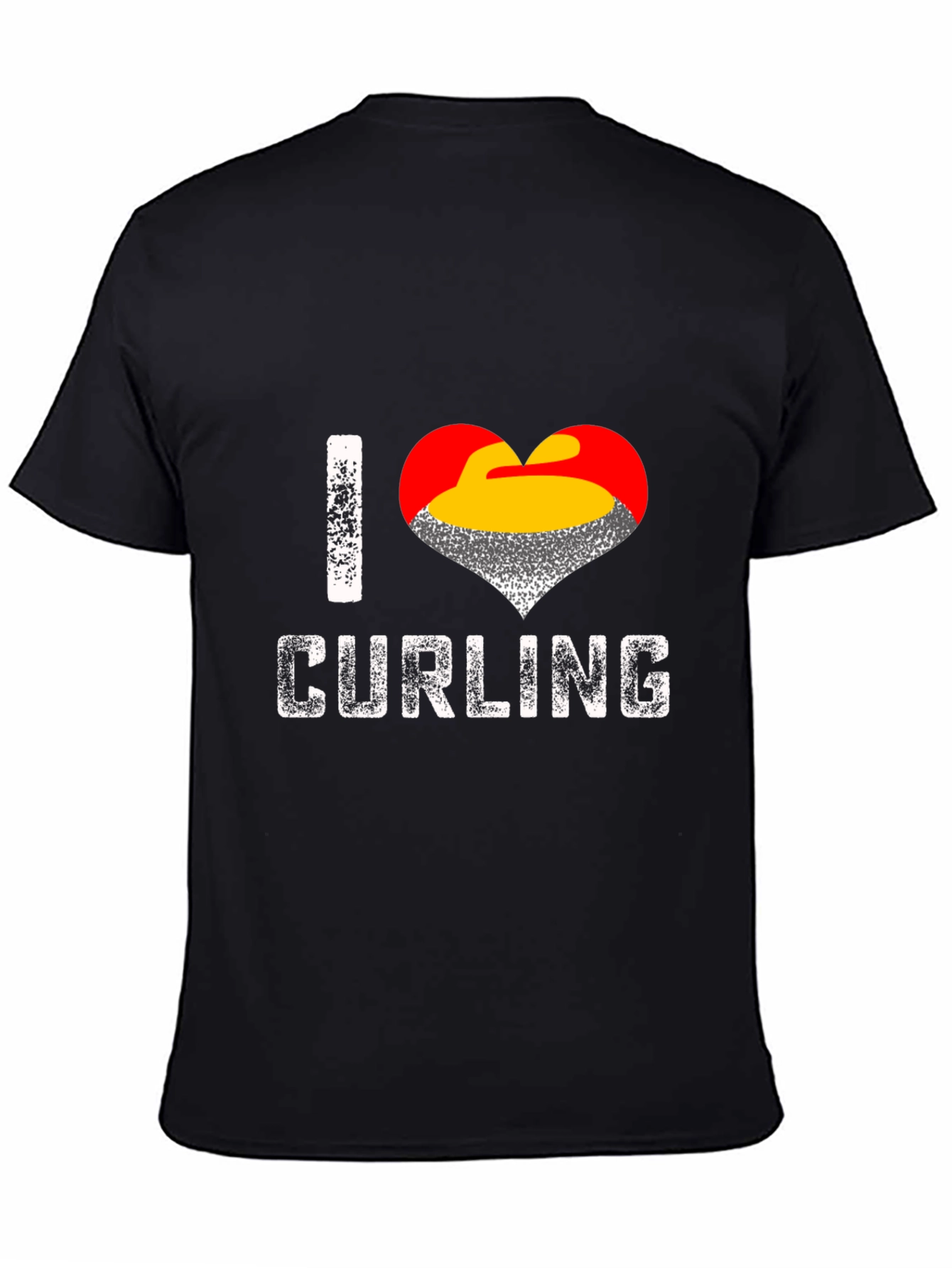 I Love Curling T-Shirt