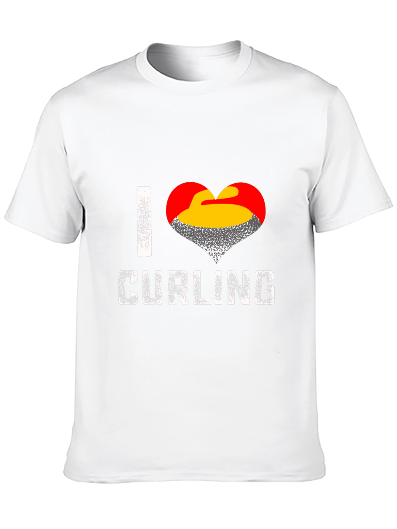 I Love Curling T-Shirt