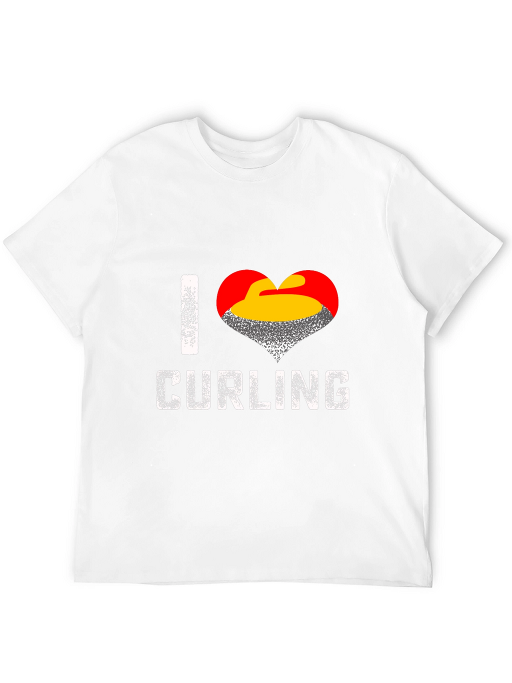 I Love Curling T-Shirt