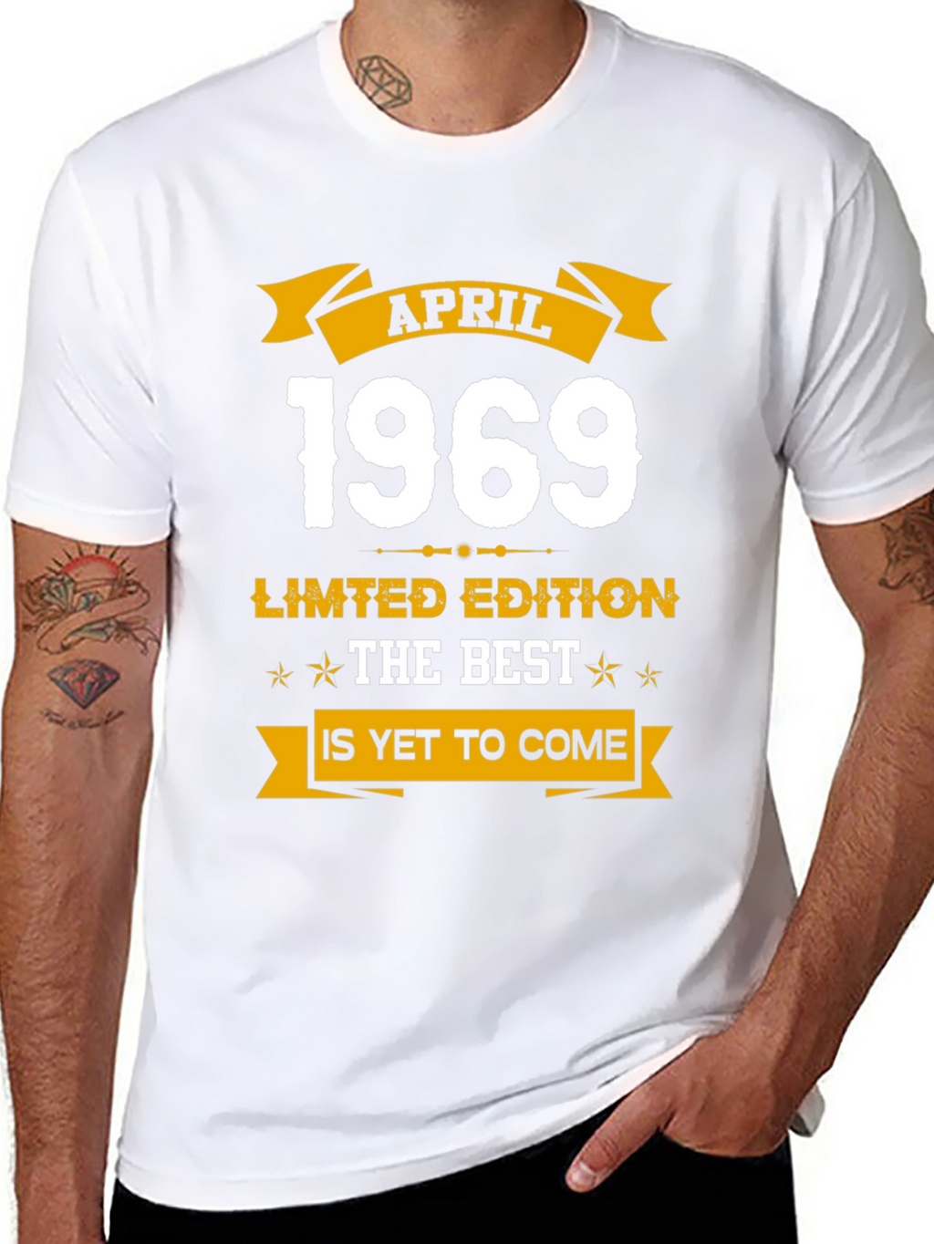 April 1969 Limited Edition Birthday T-Shirt