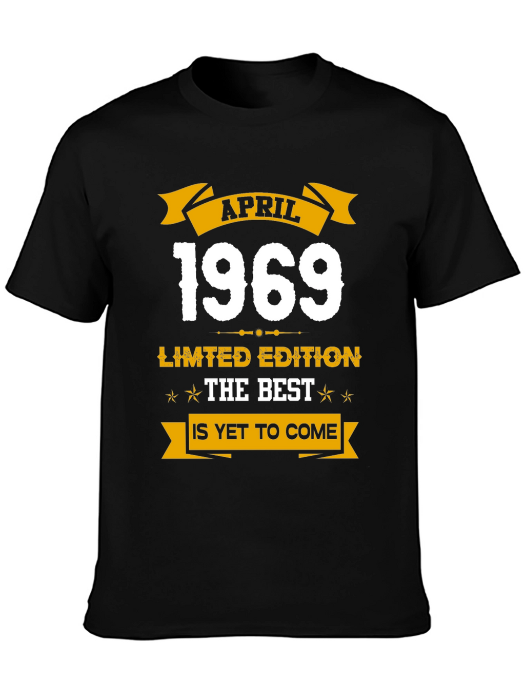 April 1969 Limited Edition Birthday T-Shirt