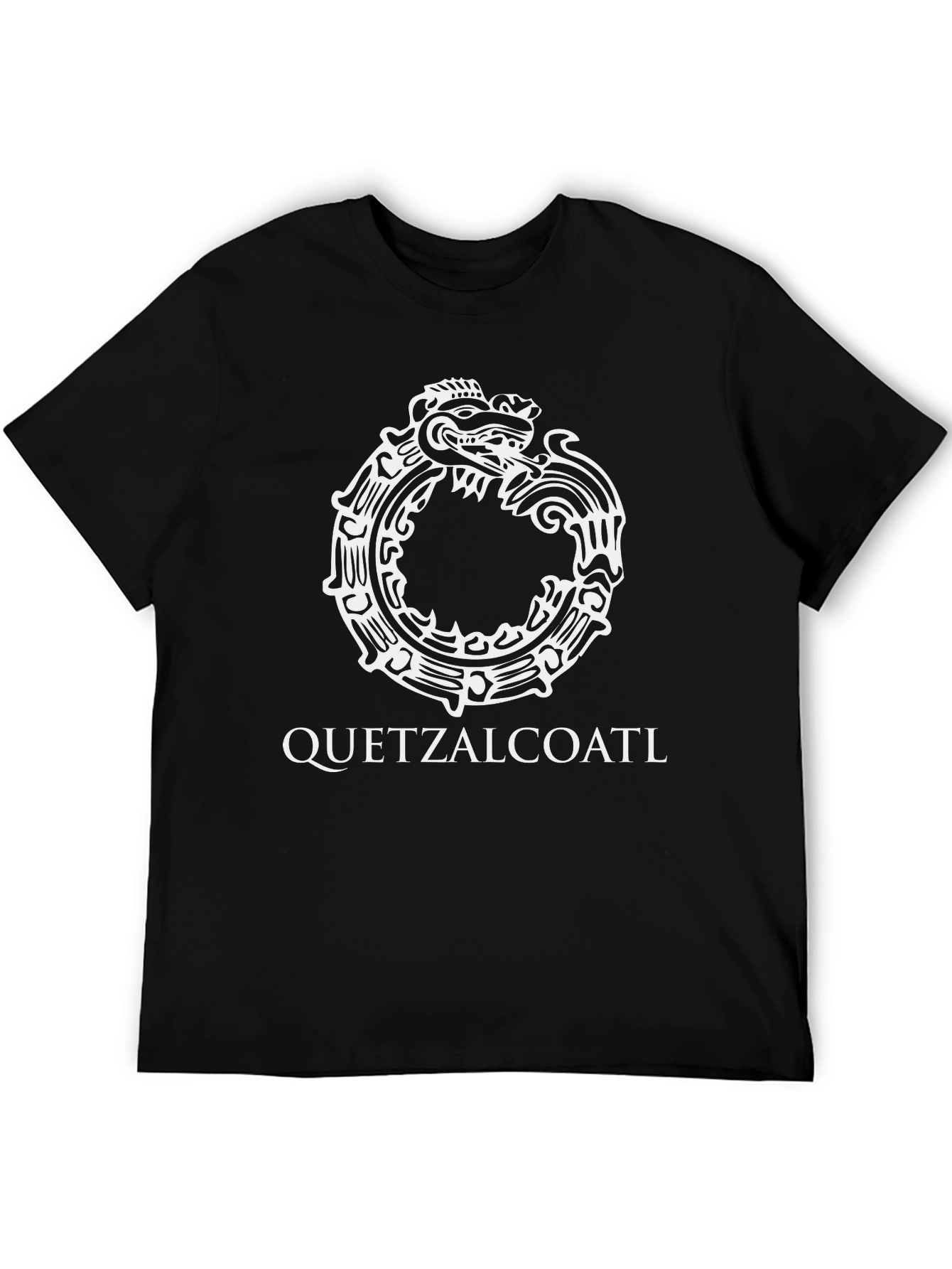 Quetzalcoatl Graphic Tee - Serpent Design