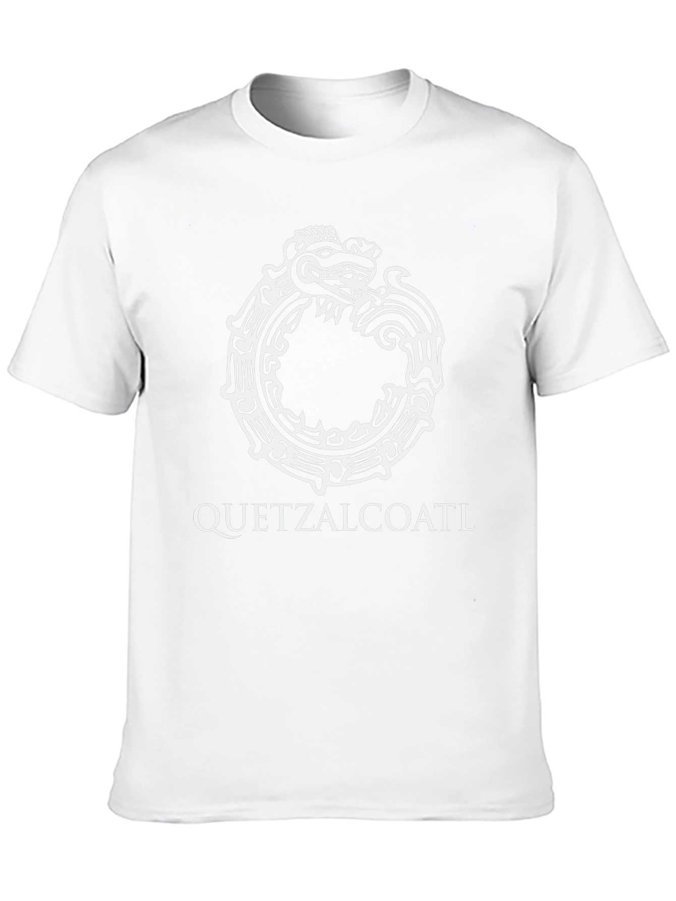 Quetzalcoatl Graphic Tee - Serpent Design