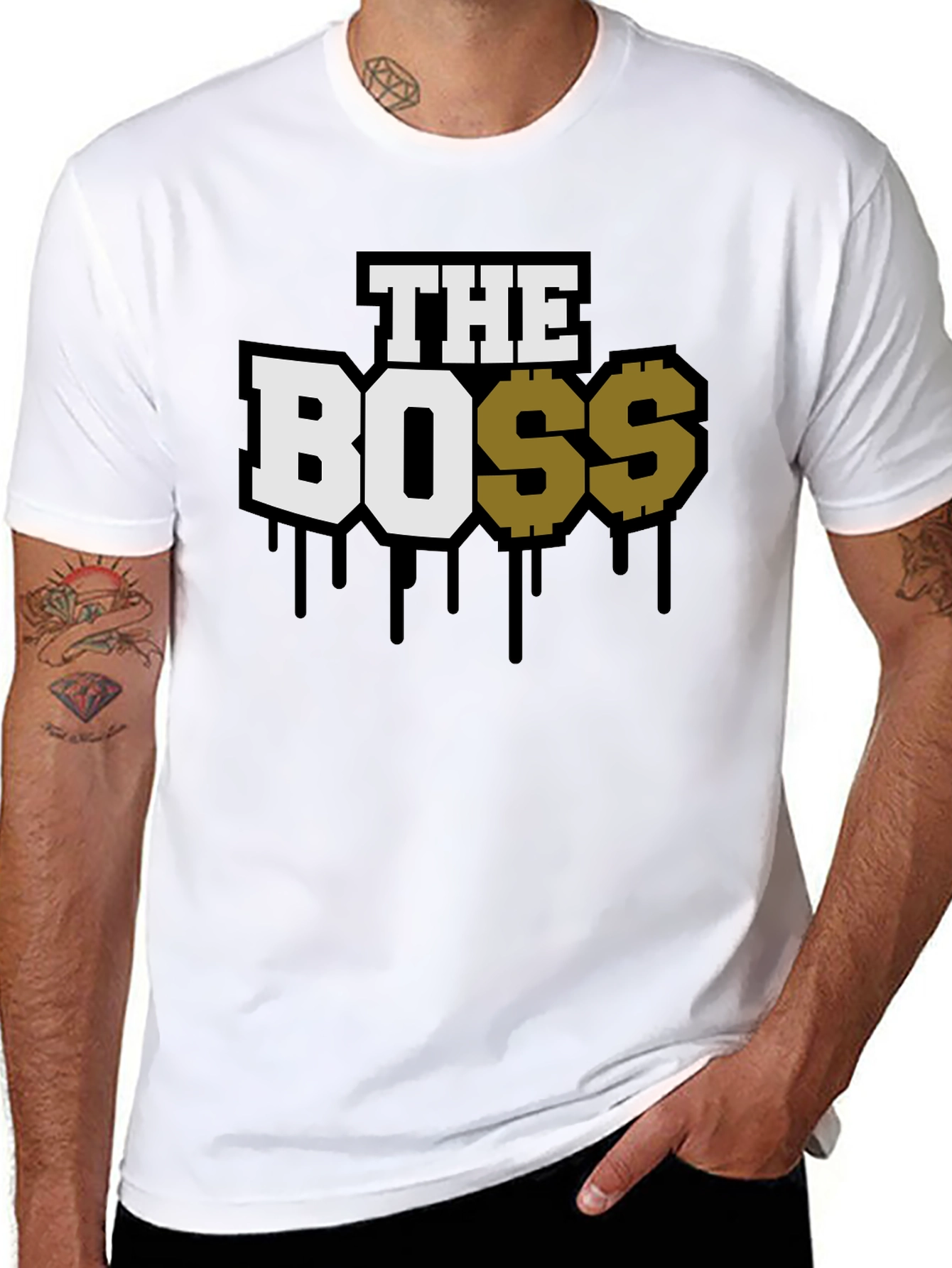 The Boss Black T-Shirt