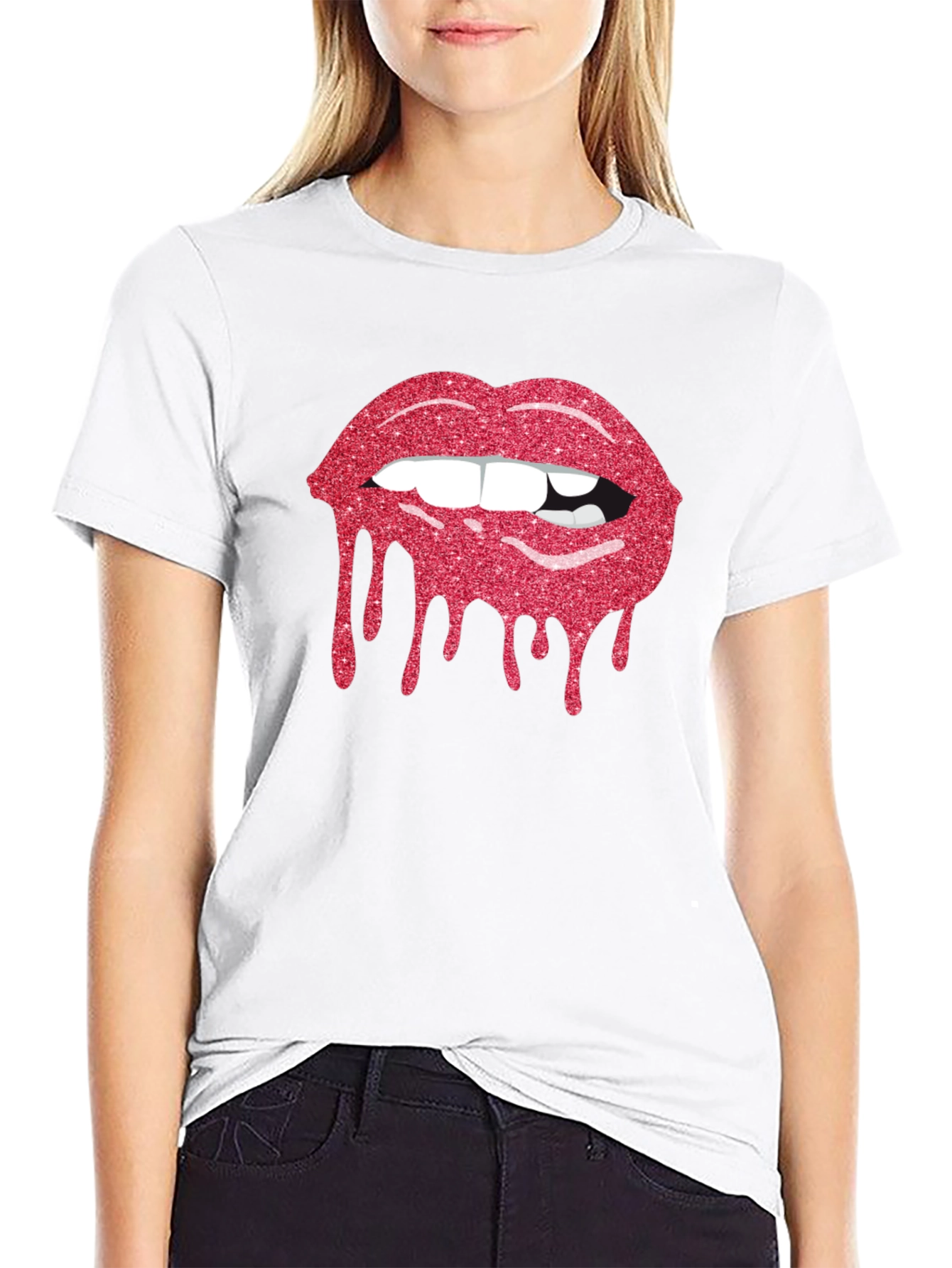 Lip Drip T-Shirt - Bold Graphic Tee