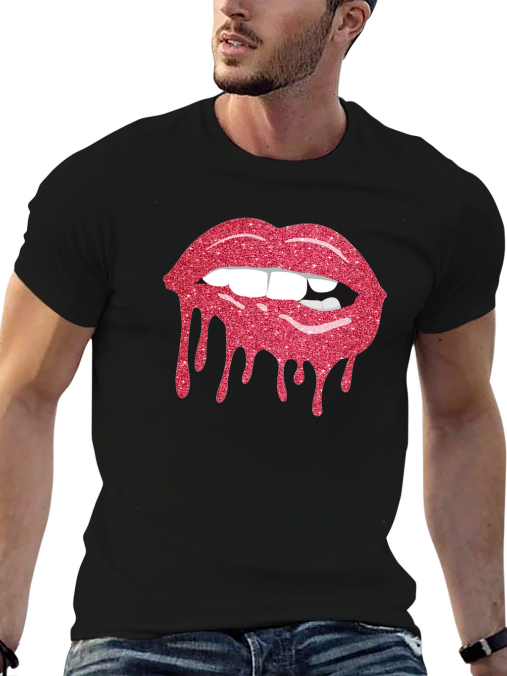 Lip Drip T-Shirt - Bold Graphic Tee