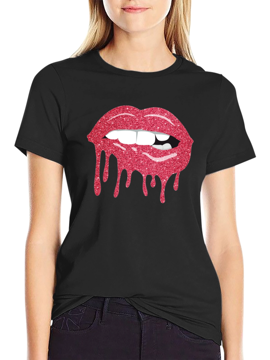 Lip Drip T-Shirt - Bold Graphic Tee