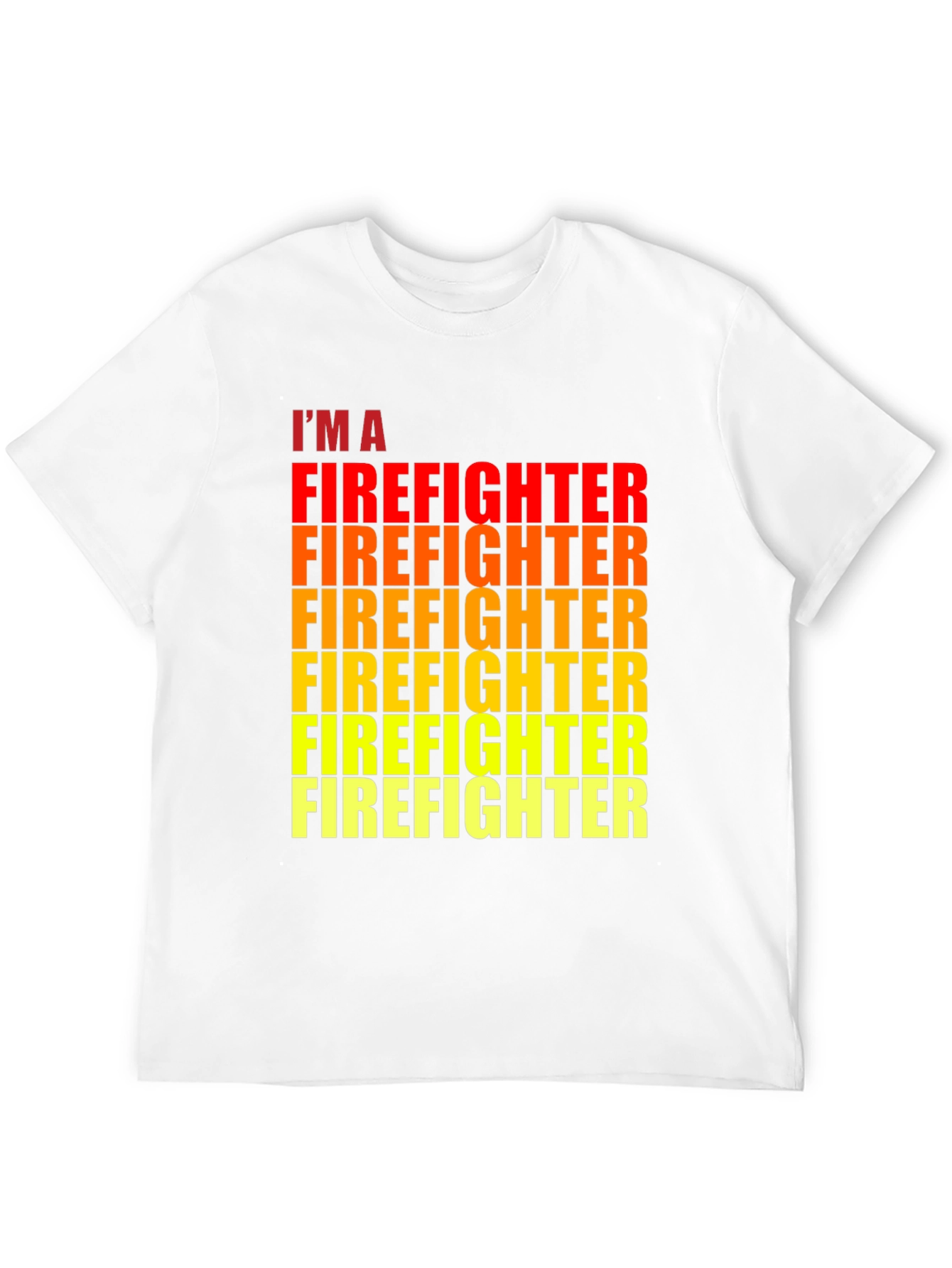 Im A Firefighter Black Graphic Tee