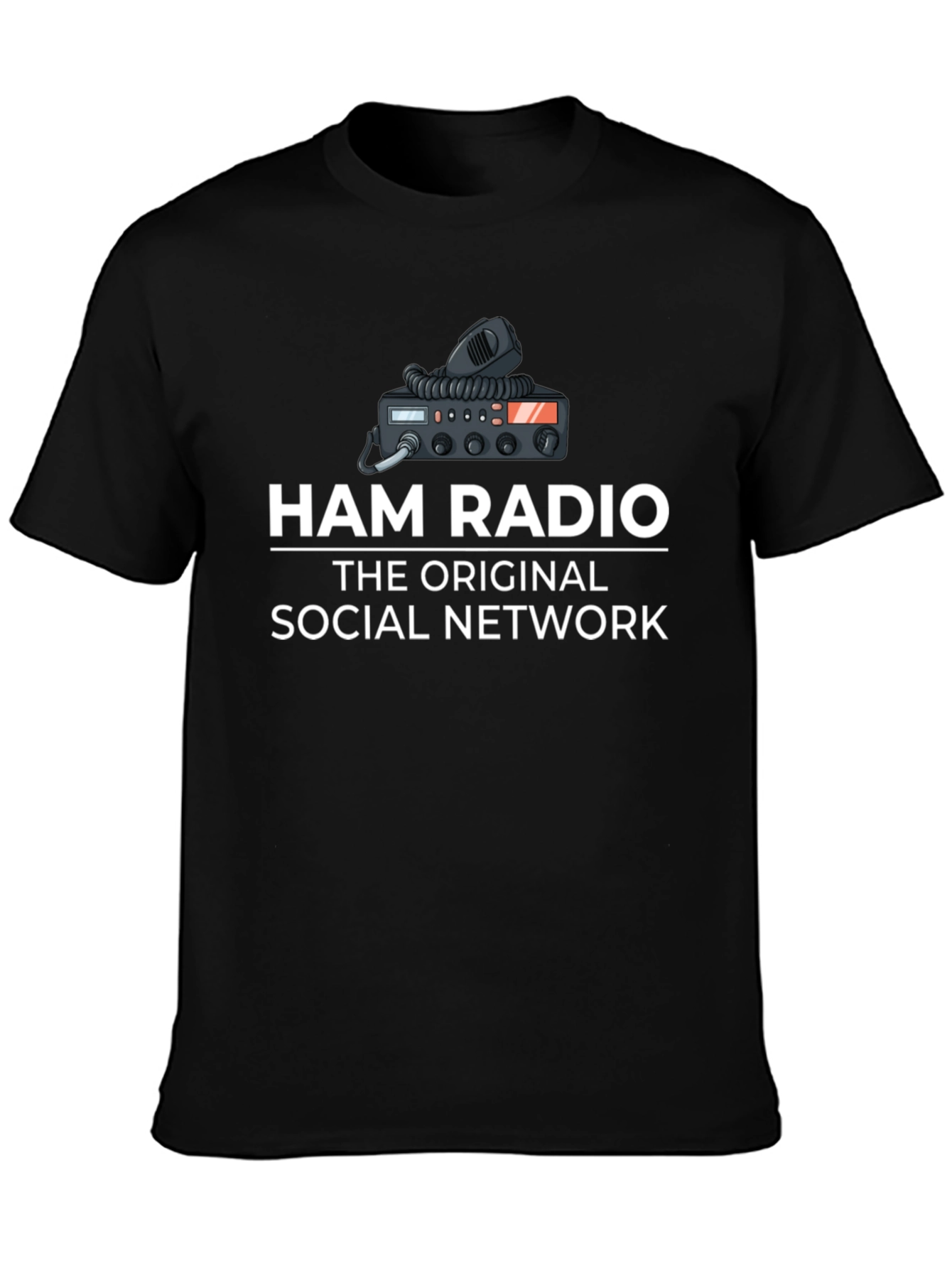 Ham Radio T-Shirt - The Original Social Network
