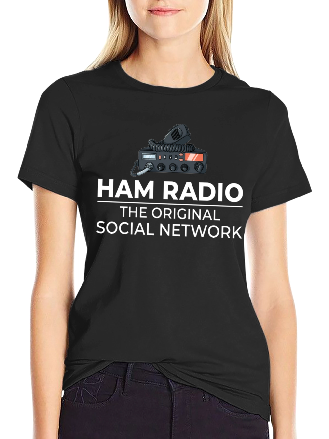 Ham Radio T-Shirt - The Original Social Network
