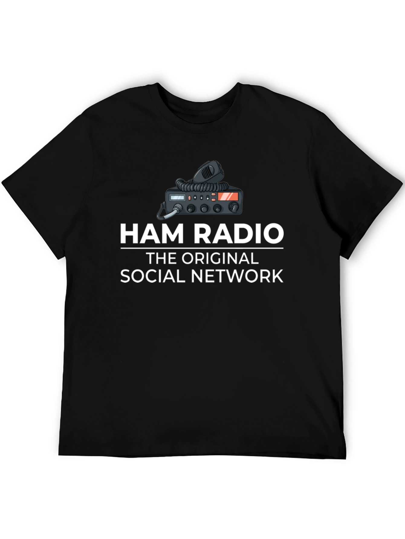 Ham Radio T-Shirt - The Original Social Network