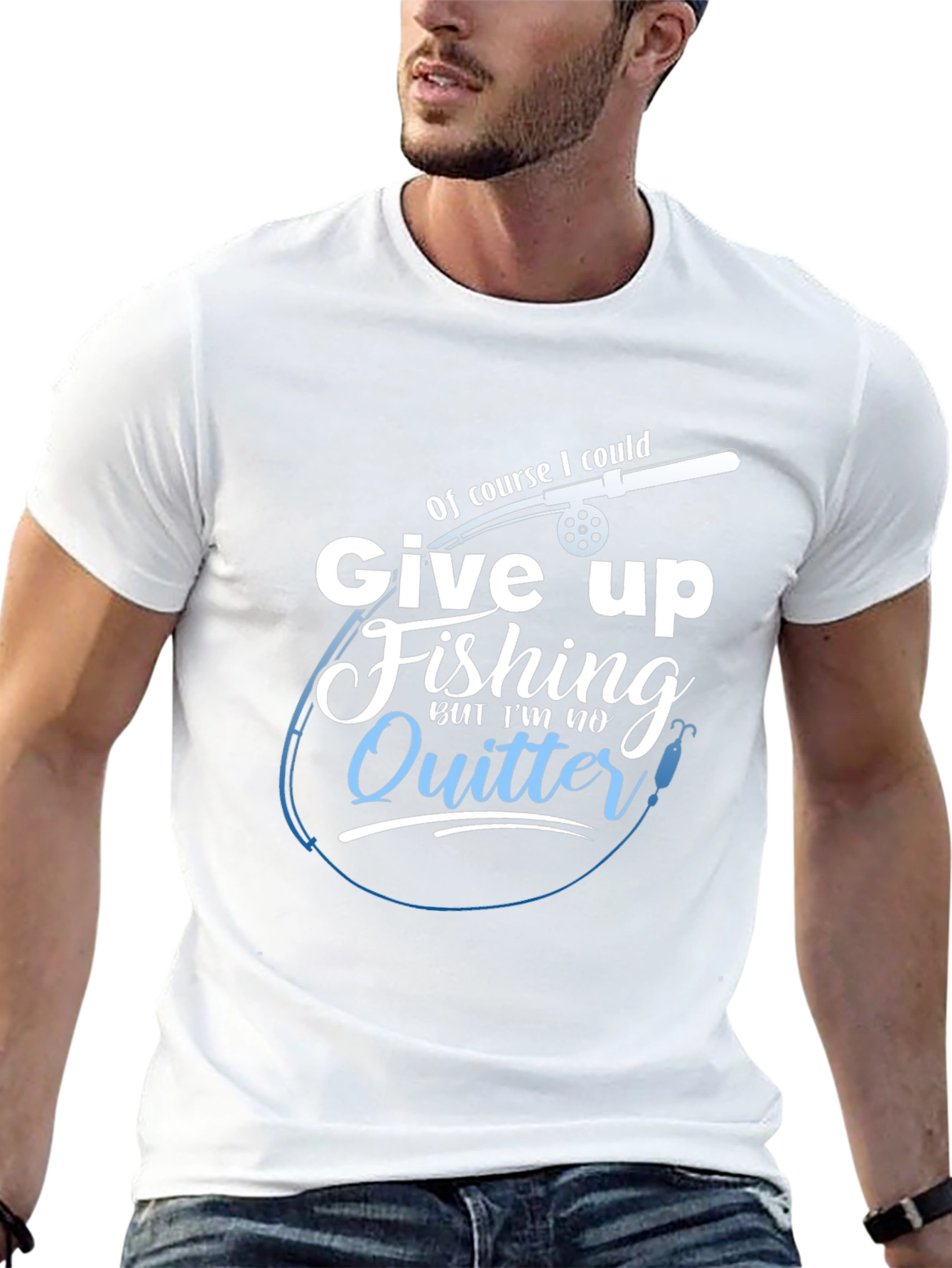 Fishing T-Shirt - Im No Quitter