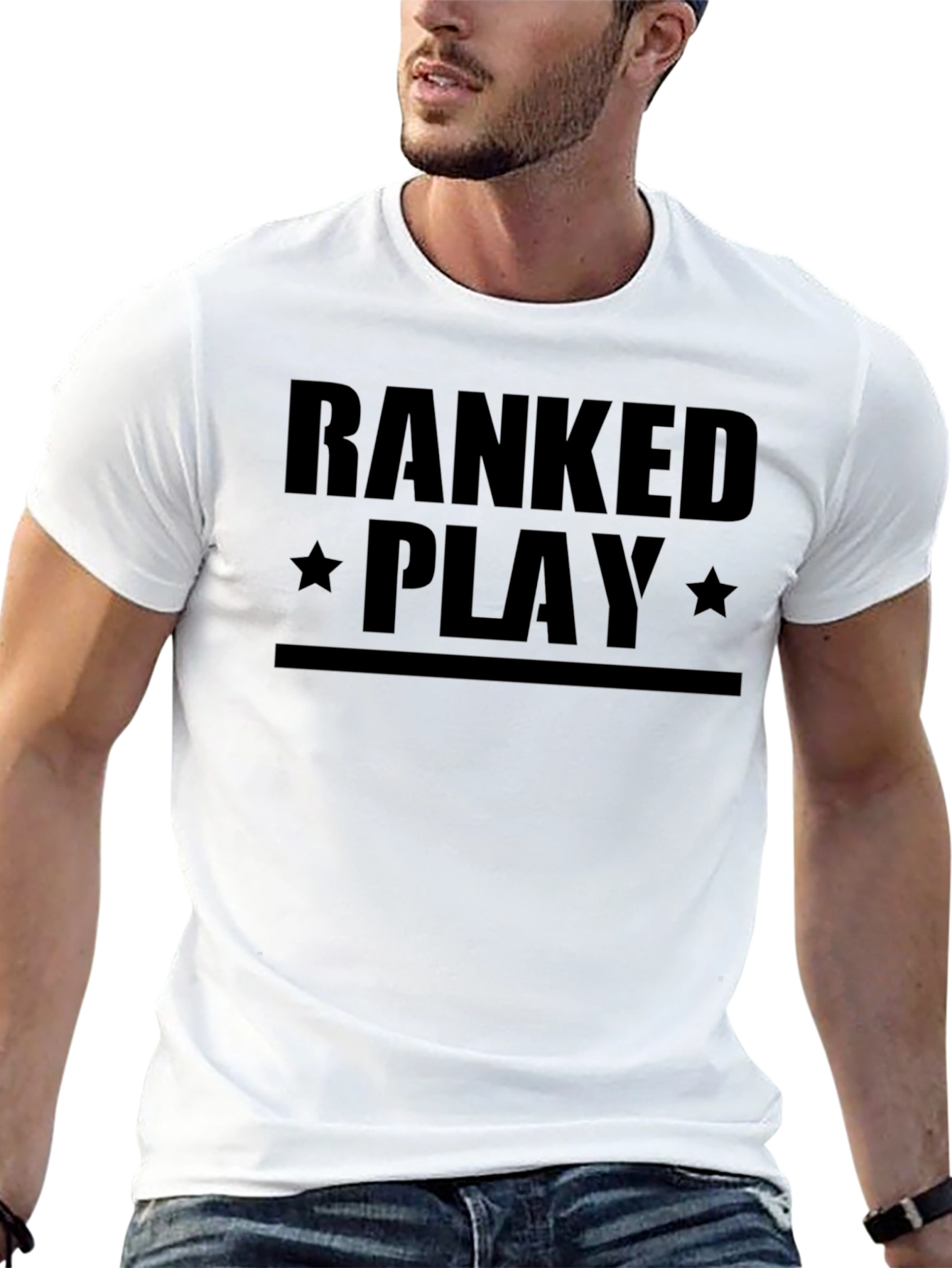 Ranked Play Black Graphic T-Shirt