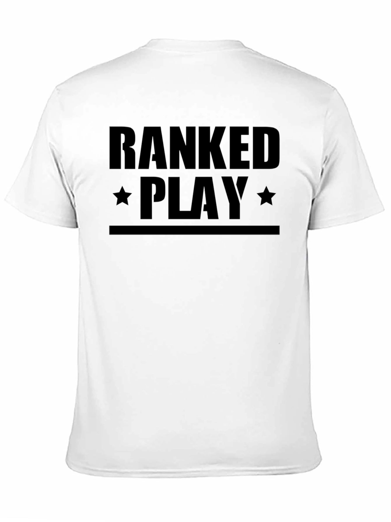 Ranked Play Black Graphic T-Shirt