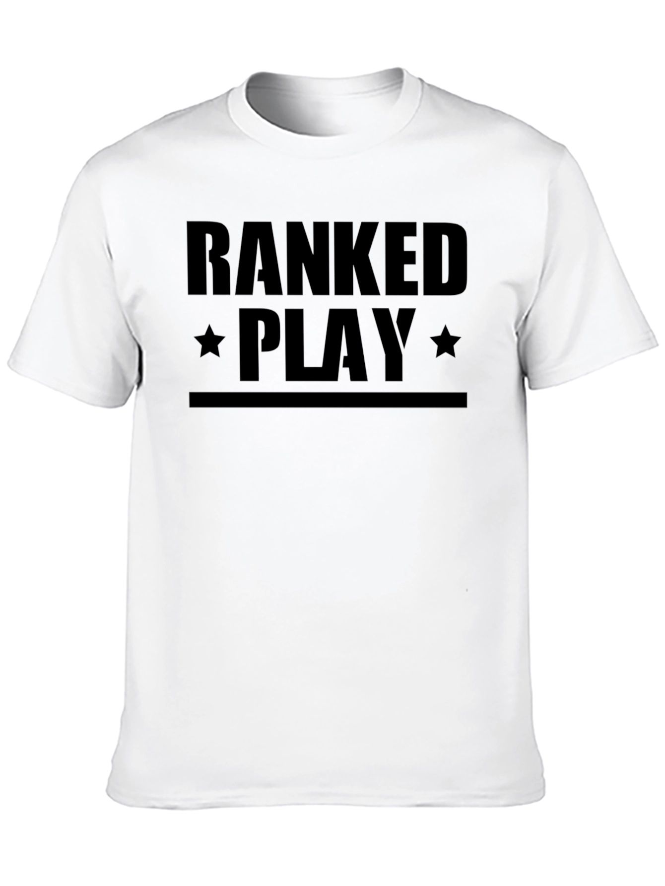 Ranked Play Black Graphic T-Shirt