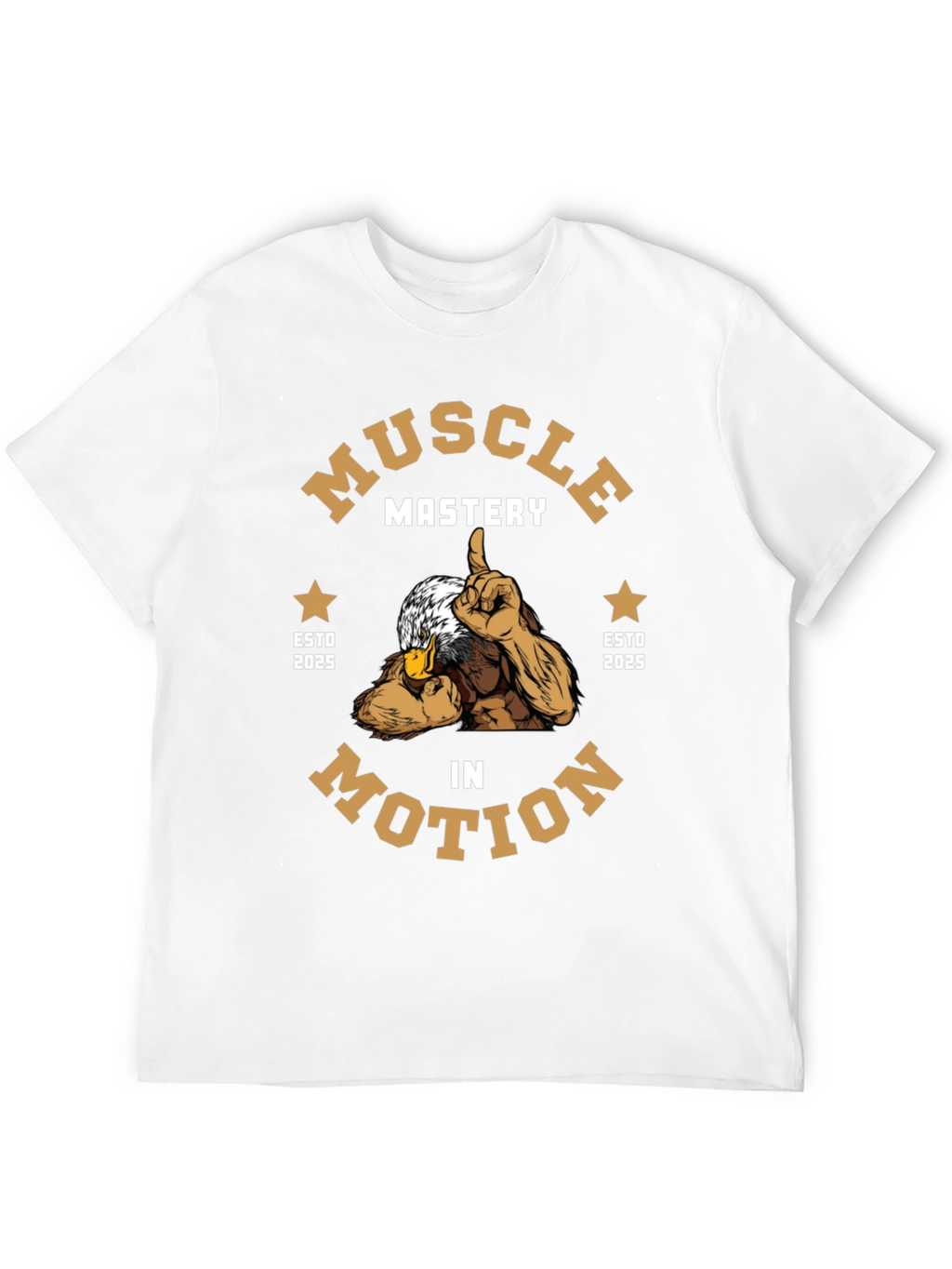 Muscle Mastery in Motion Graphic Tee