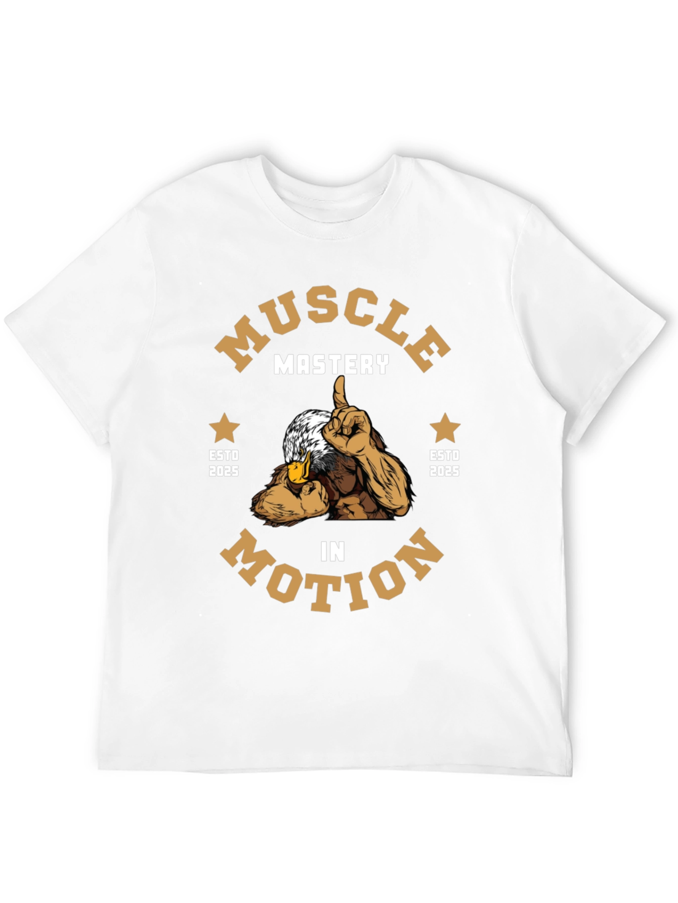 Muscle Mastery in Motion Graphic Tee