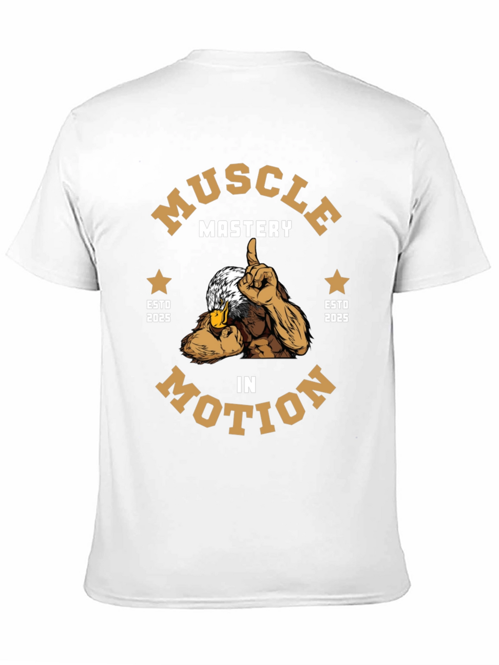 Muscle Mastery in Motion Graphic Tee
