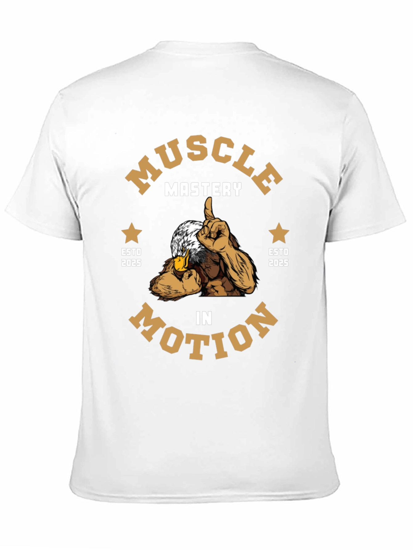 Muscle Mastery in Motion Graphic Tee