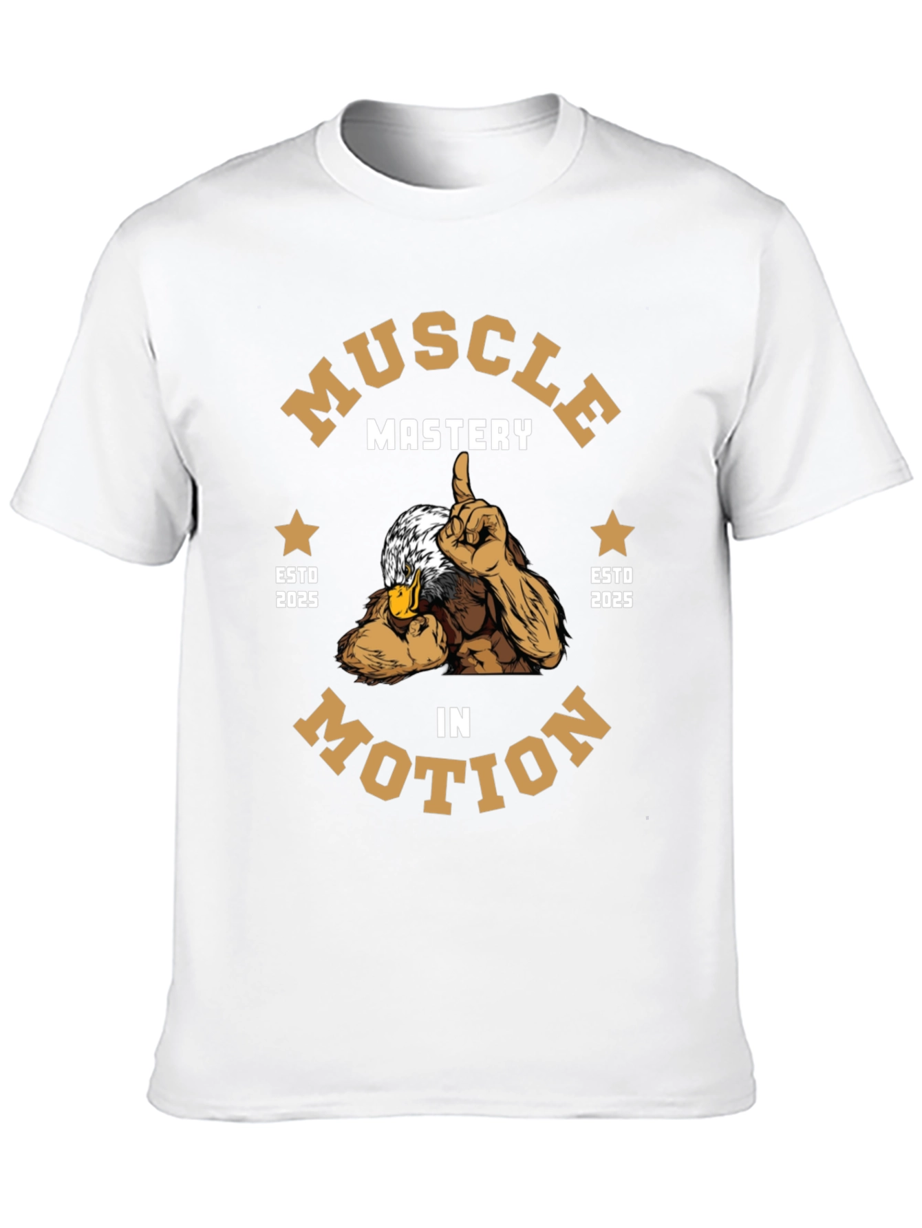 Muscle Mastery in Motion Graphic Tee