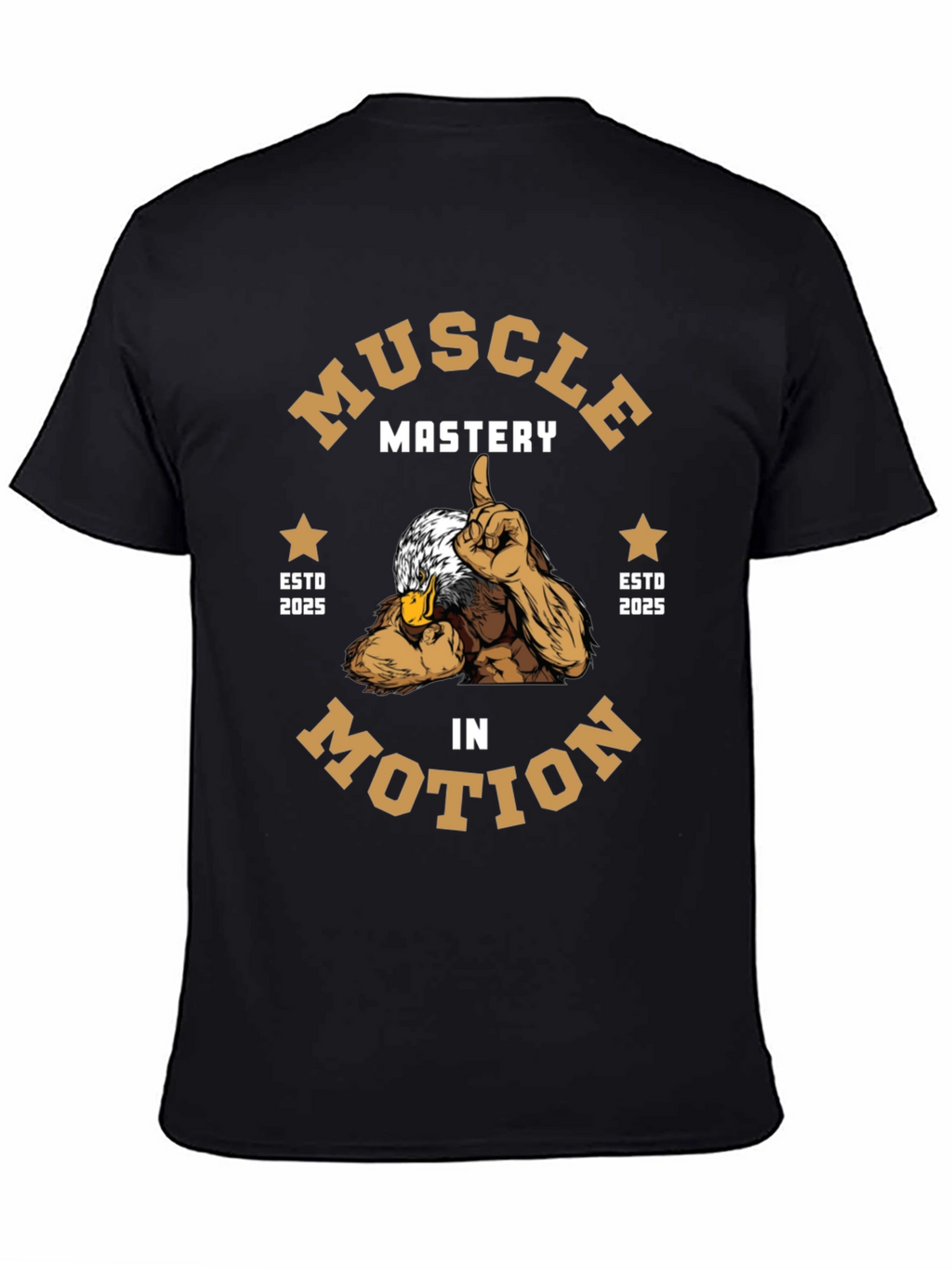 Muscle Mastery in Motion Graphic Tee