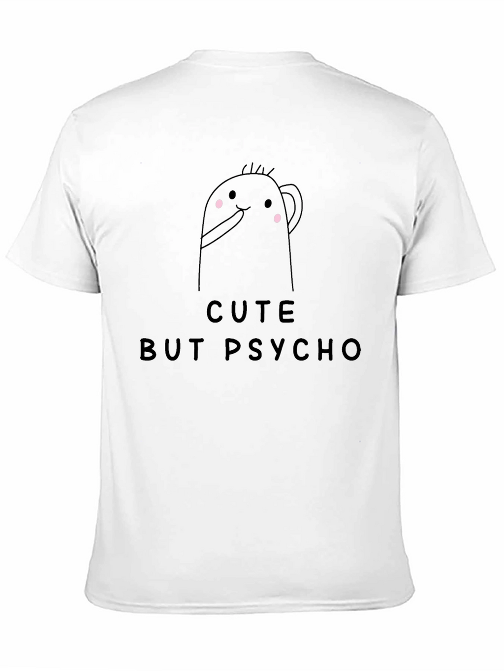 Cute But Psycho Graphic Tee - Mens Black T-Shirt