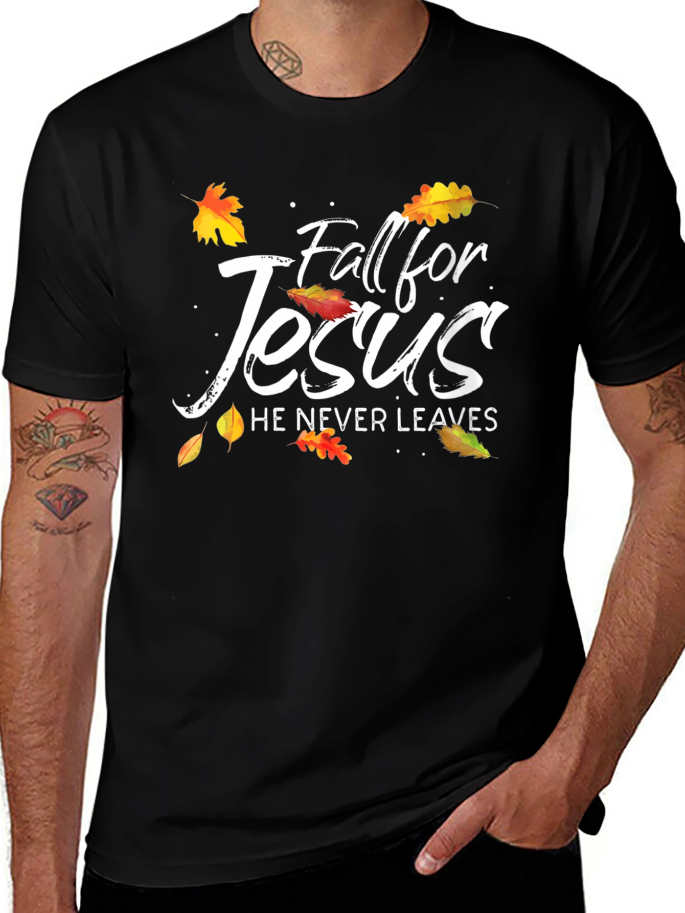 Fall for Jesus Christian T-Shirt