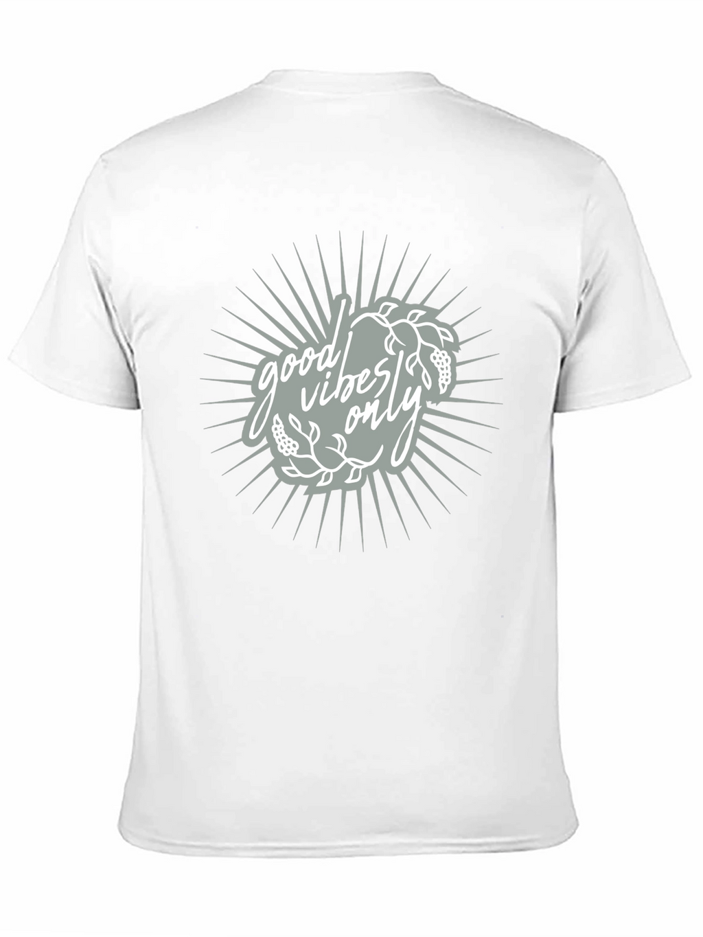 Good Vibes Only Black Graphic Tee