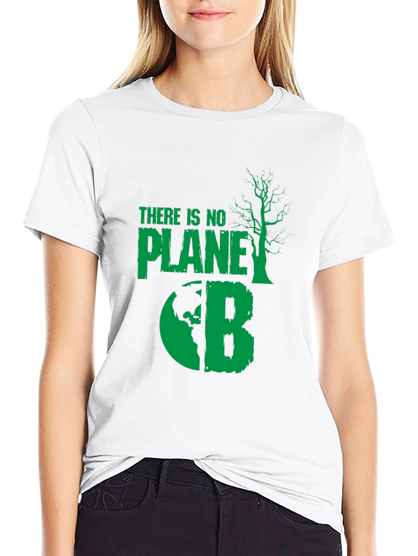 Eco-Friendly No Planet B Graphic T-Shirt