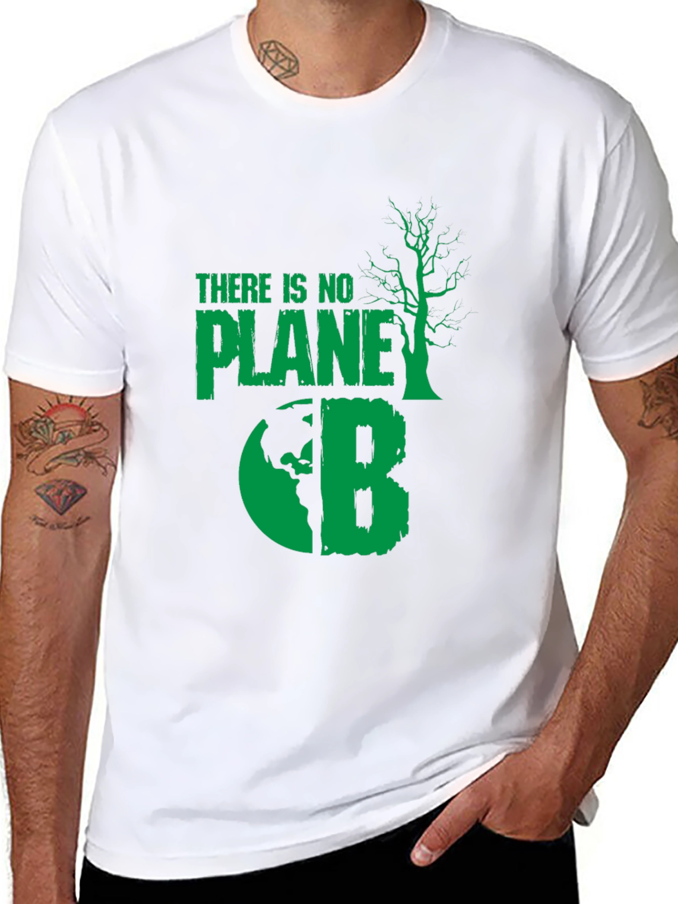 Eco-Friendly No Planet B Graphic T-Shirt