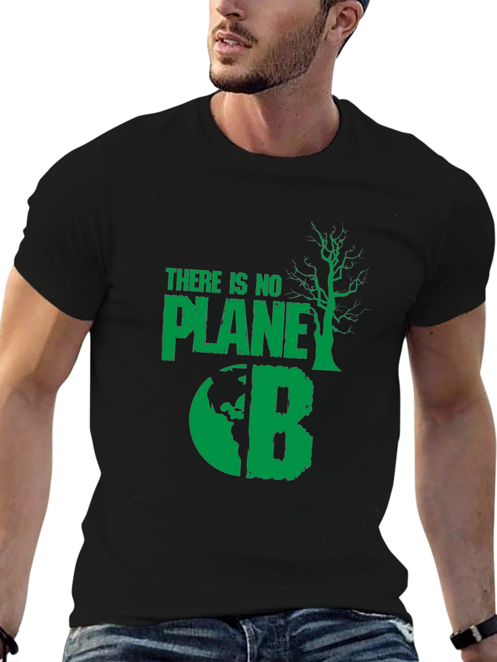 Eco-Friendly No Planet B Graphic T-Shirt