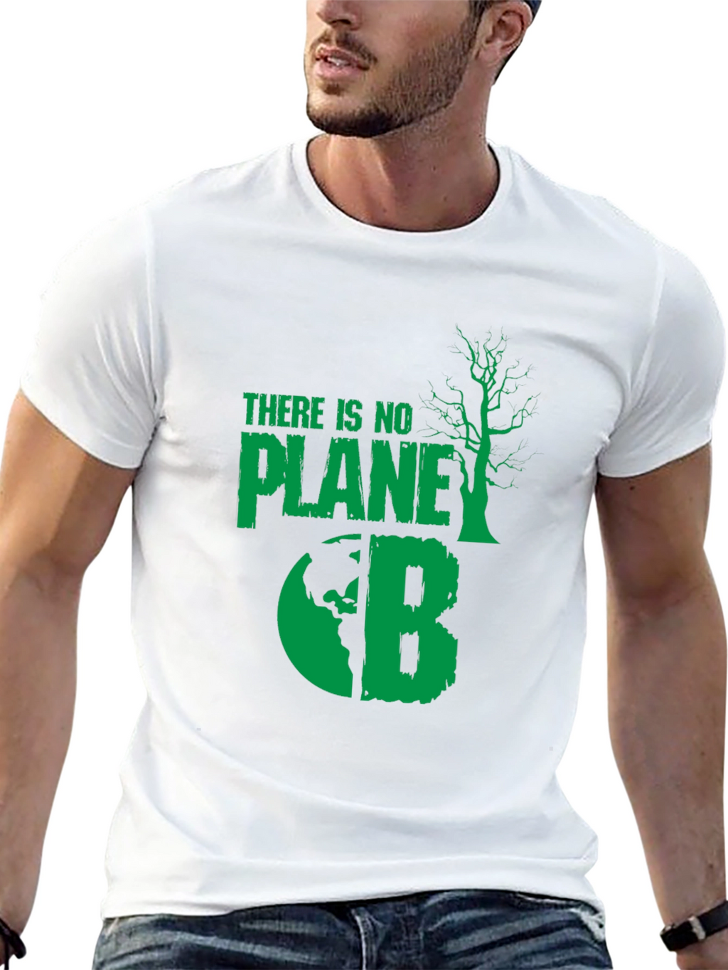 Eco-Friendly No Planet B Graphic T-Shirt